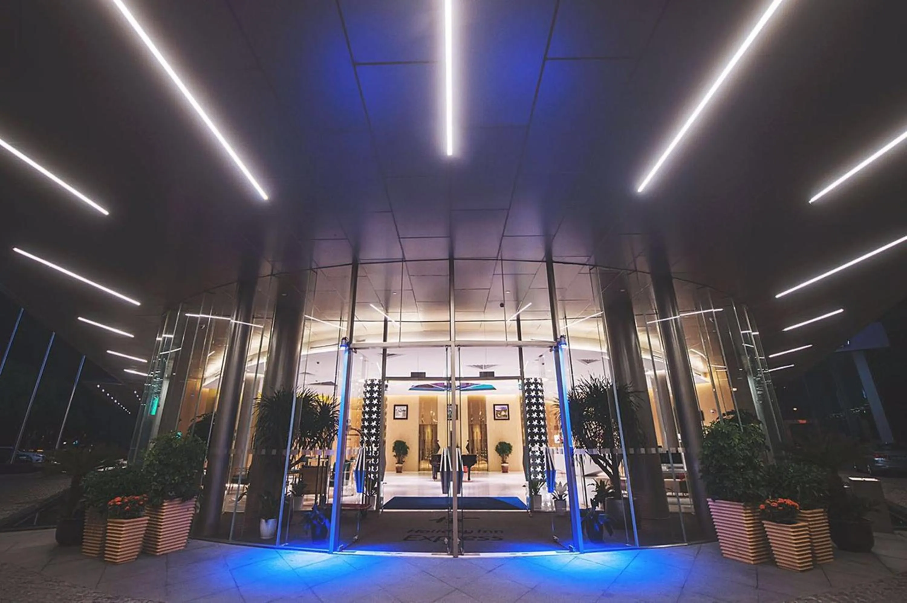 Property building in Holiday Inn Express Shanghai Songjiang Fangta by IHG