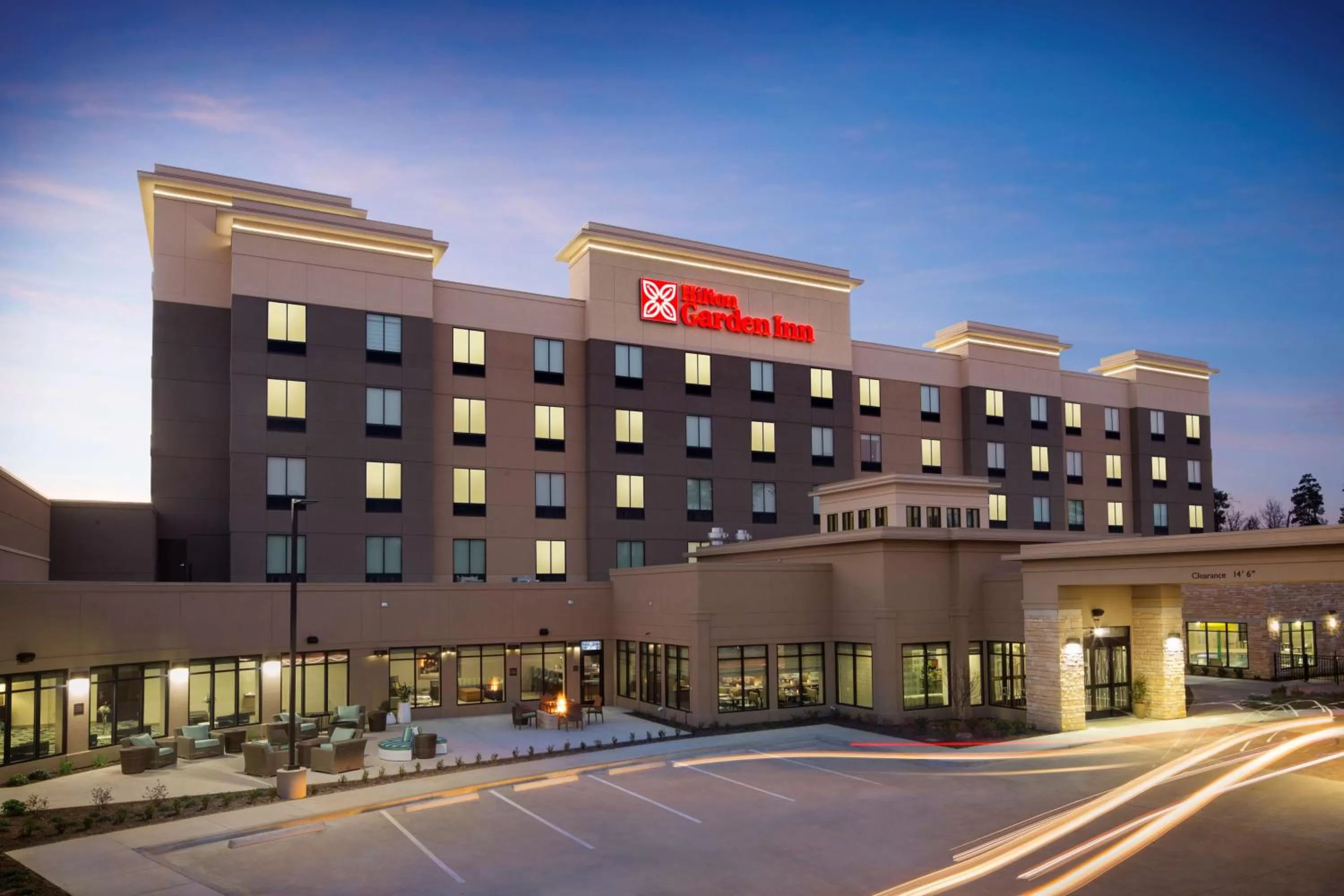 Property building in Longview Hilton Garden Inn