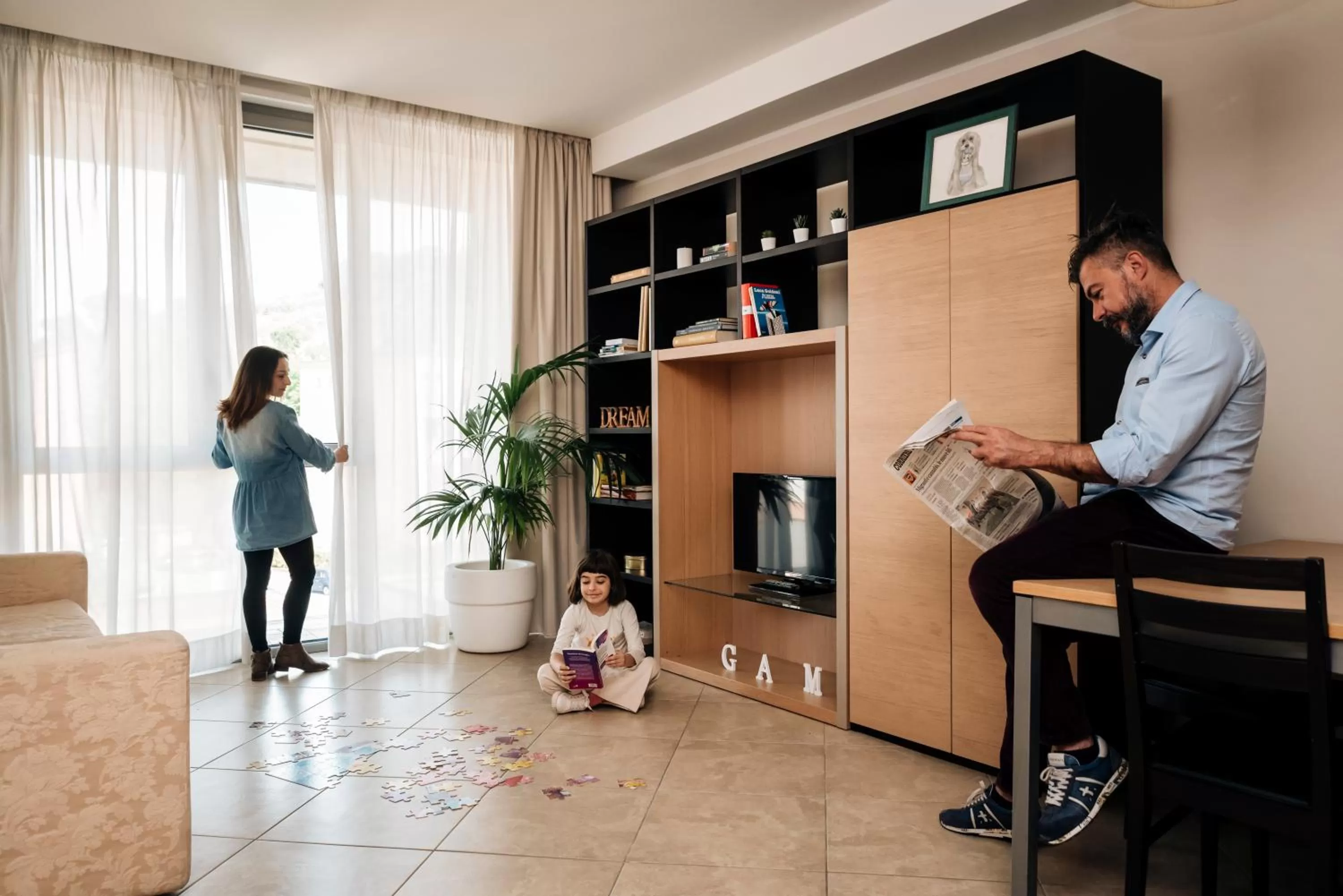 Living room in ApartHotel Anghel