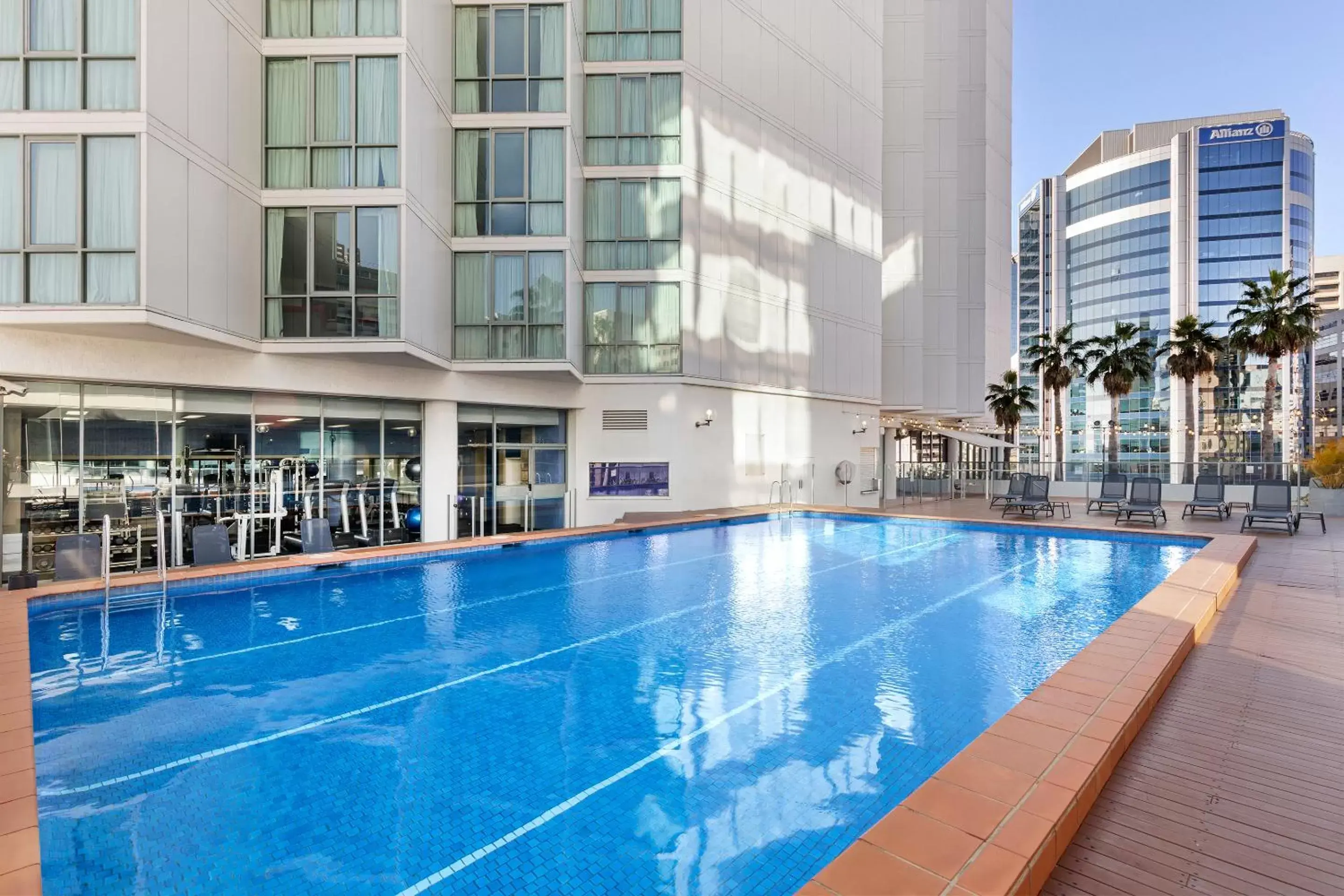 Pool view, Swimming Pool in Amora Hotel Brisbane