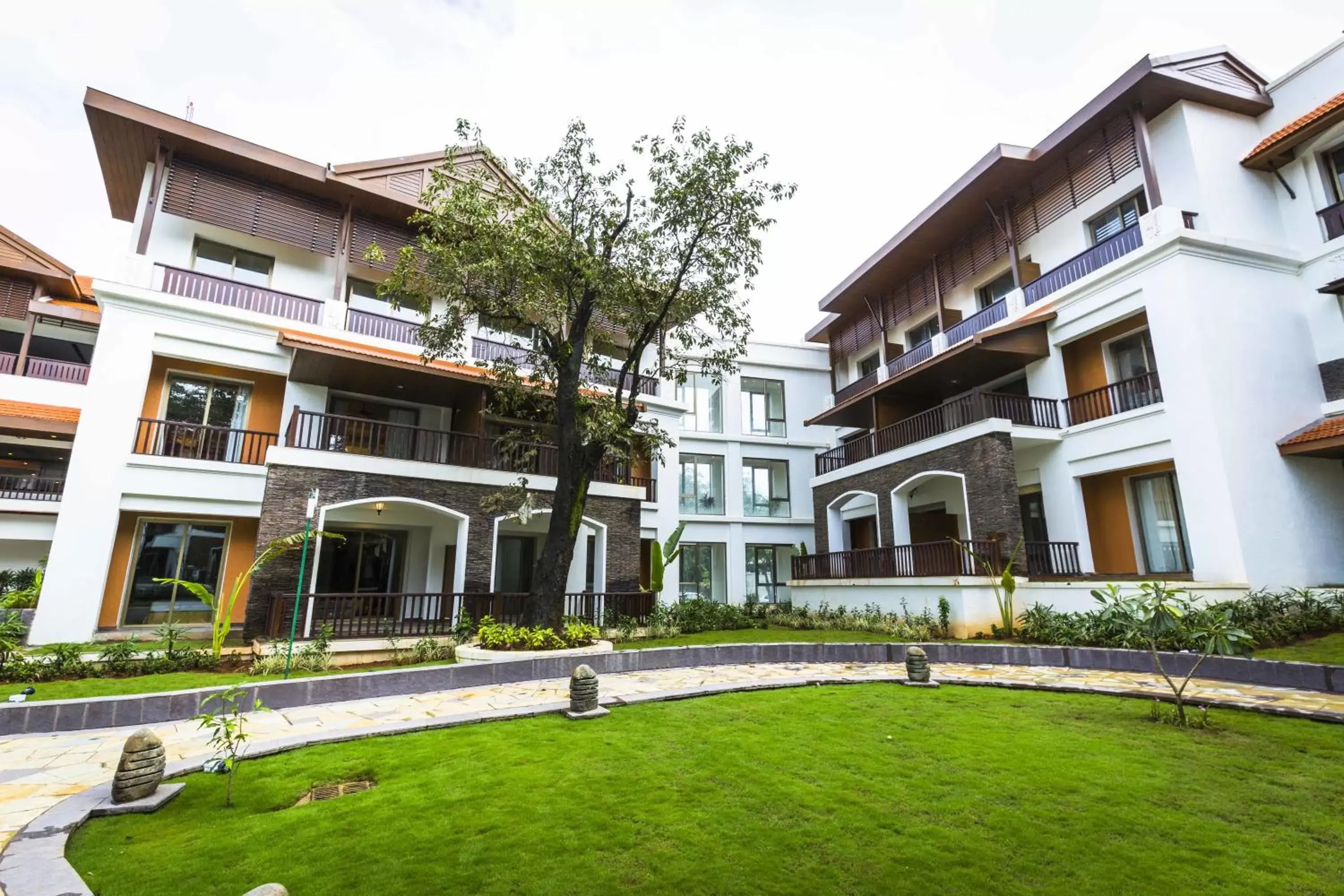 Garden, Property Building in Rhythm Lonavala - An All Suite Resort