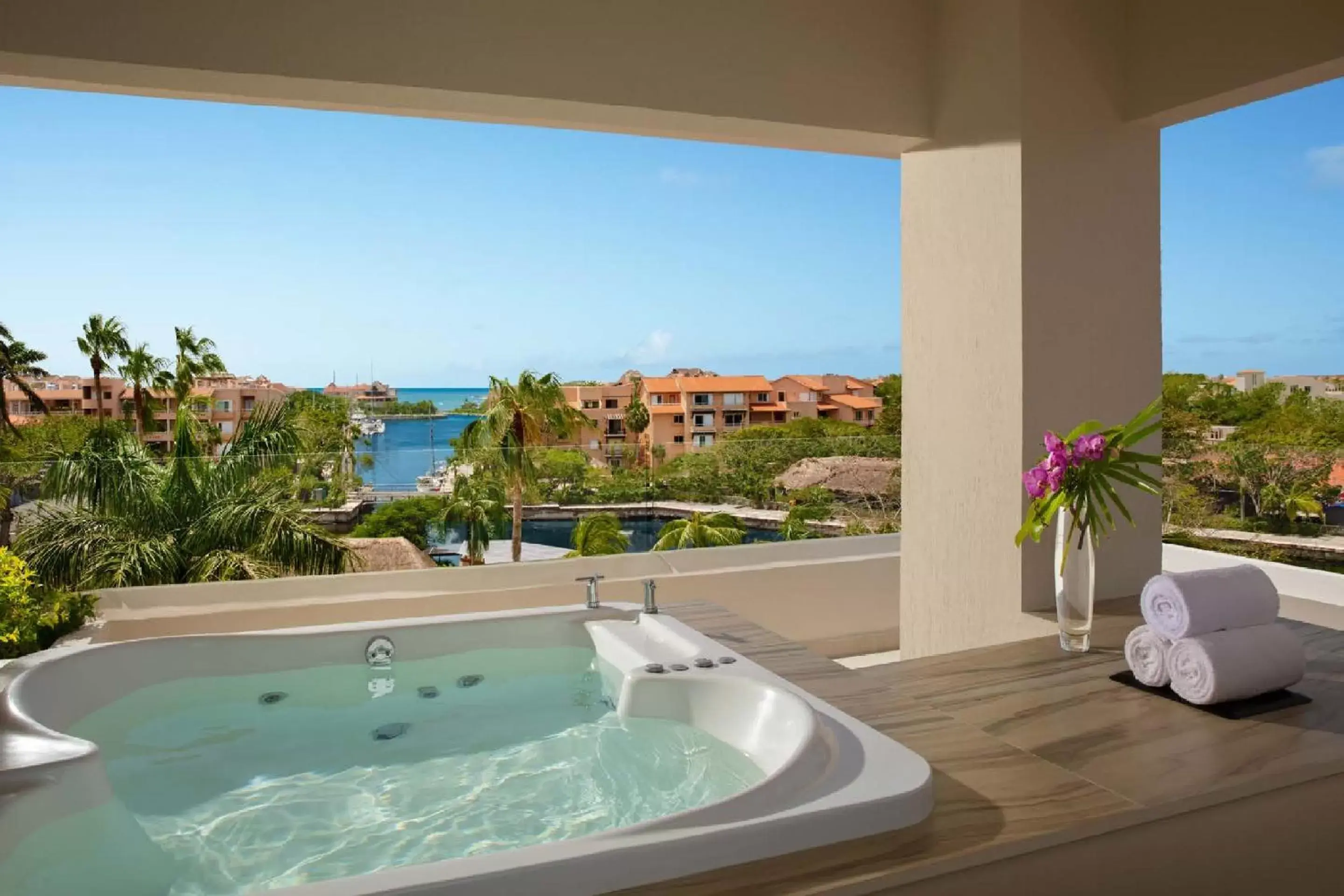 Hot Tub in Dreams Aventuras Riviera Maya