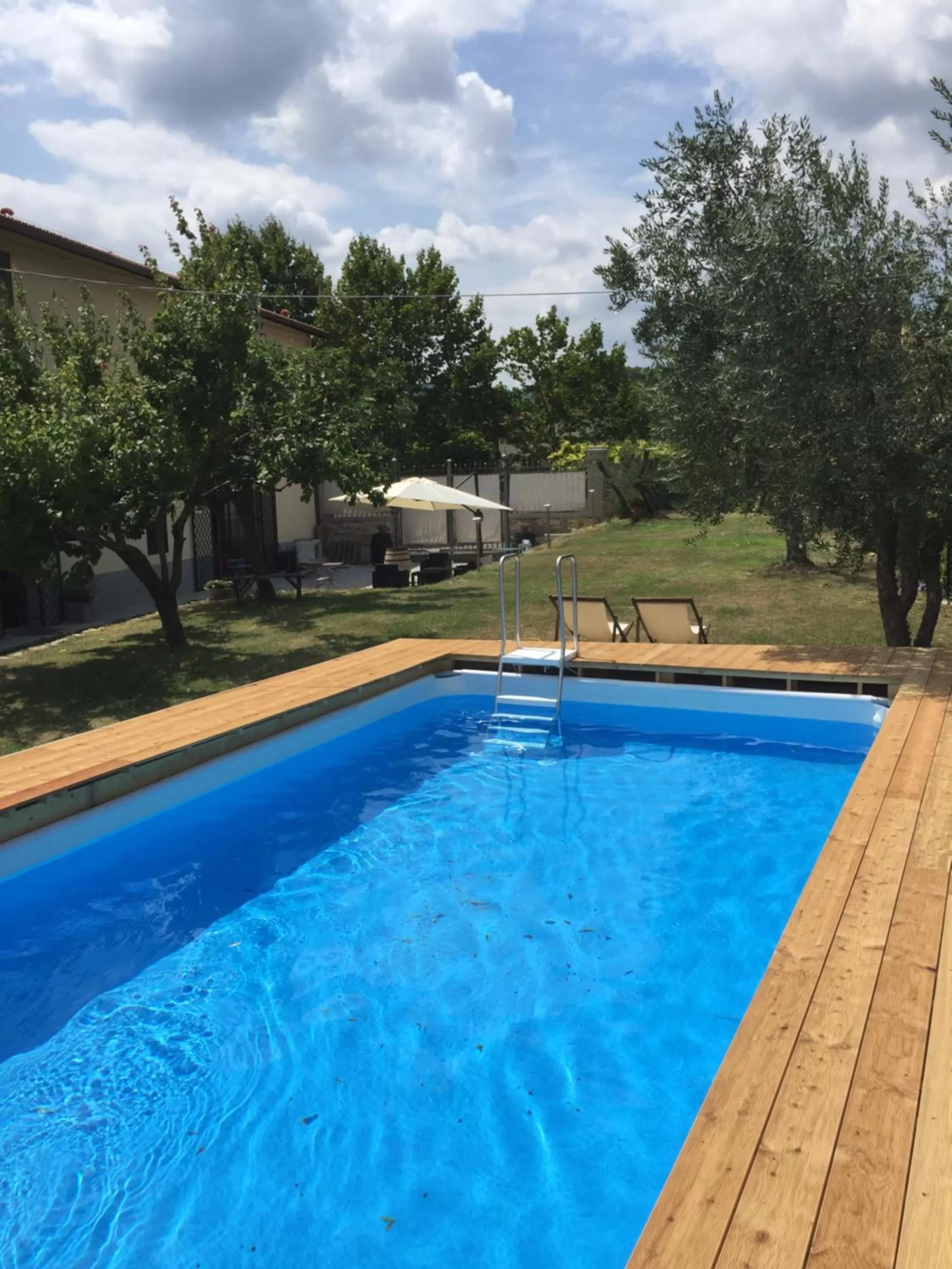 Swimming pool in Sosta al Capitano