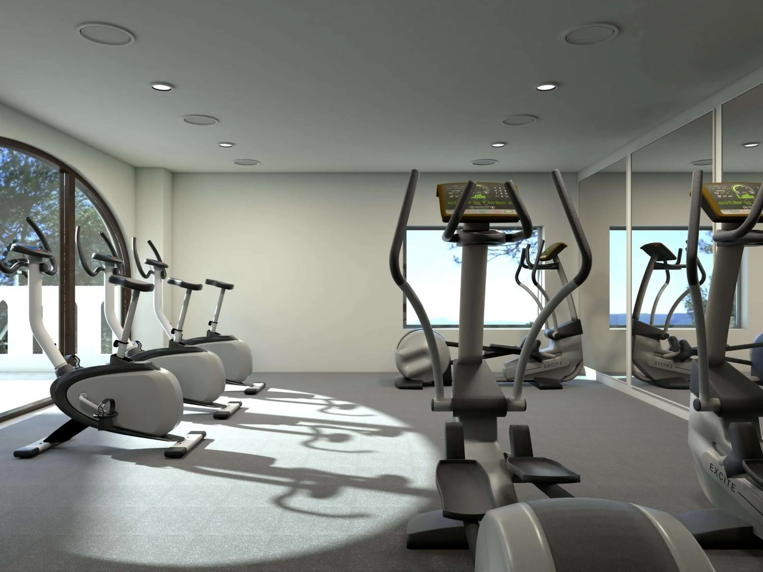 Fitness centre/facilities in Doubletree By Hilton Toluca