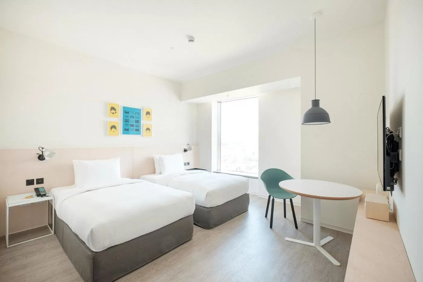 Bed in amba Taipei Songshan