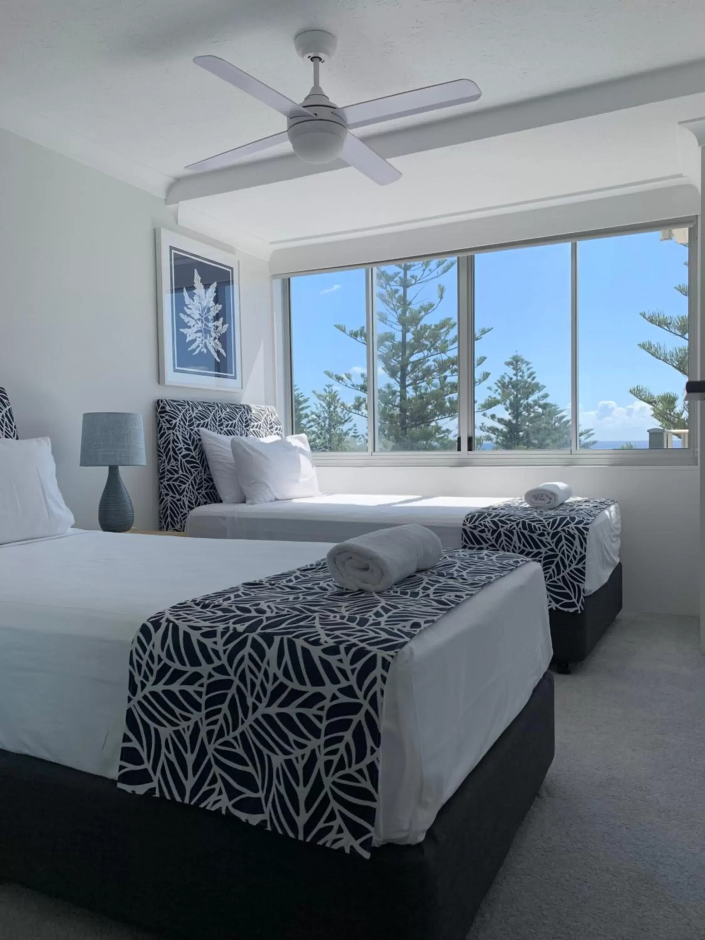 Bedroom, Bed in Pacific Regis Beachfront Holiday Apartments