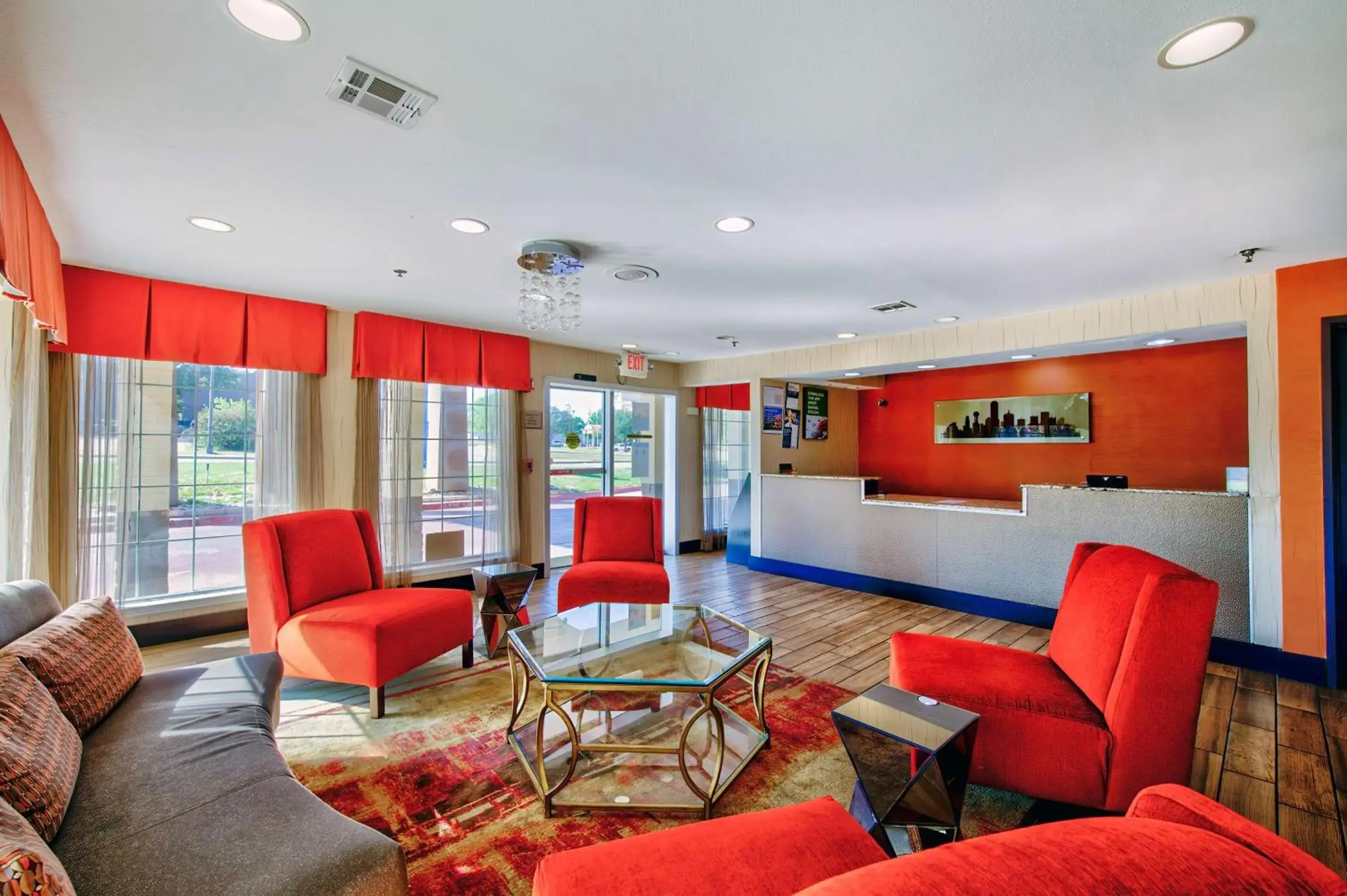 Lobby or reception in Motel 6-Arlington, TX Lobby or reception in Motel 6-Arlington, TX