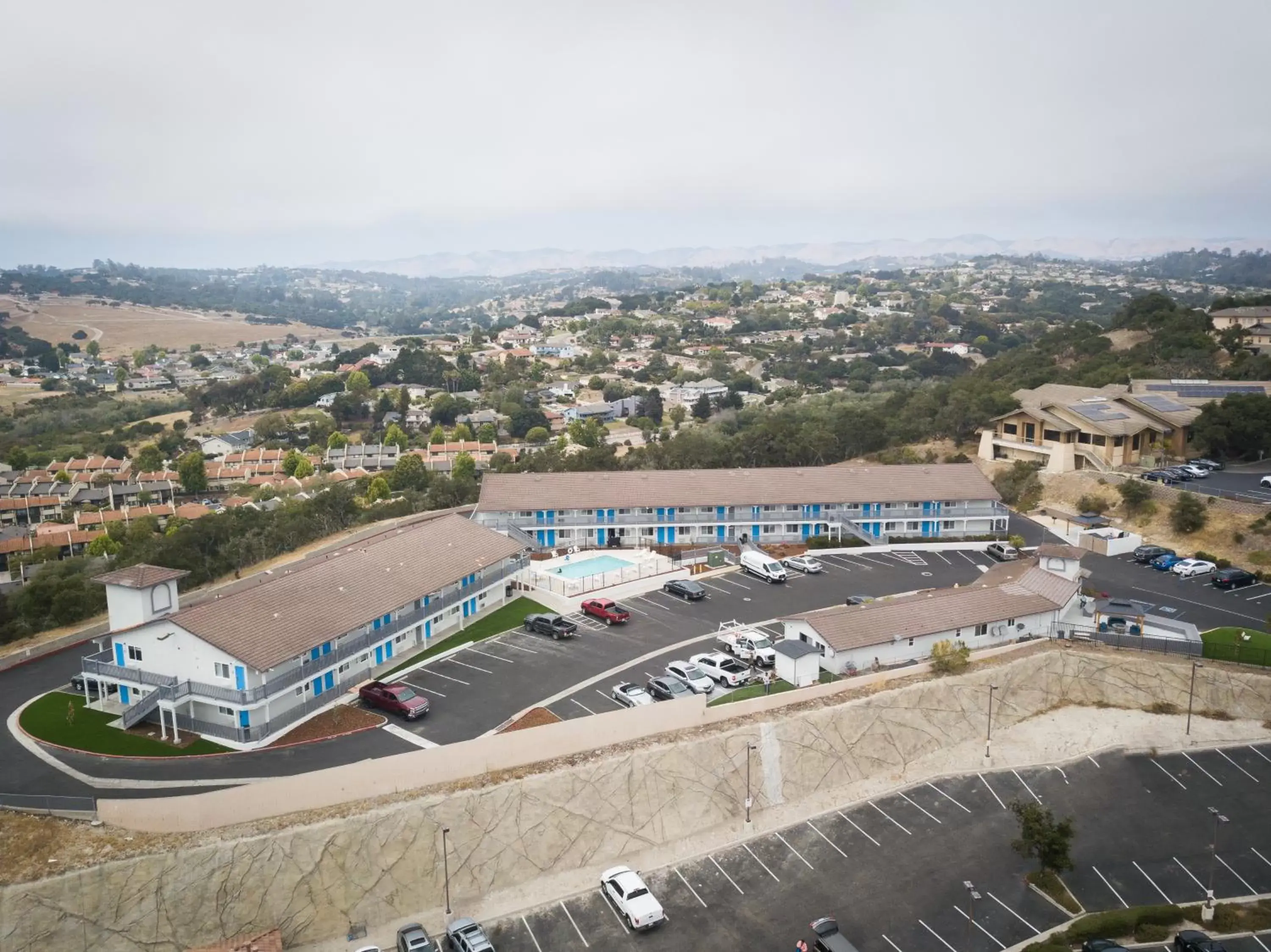 Bird's-eye View in Pismo View Inn