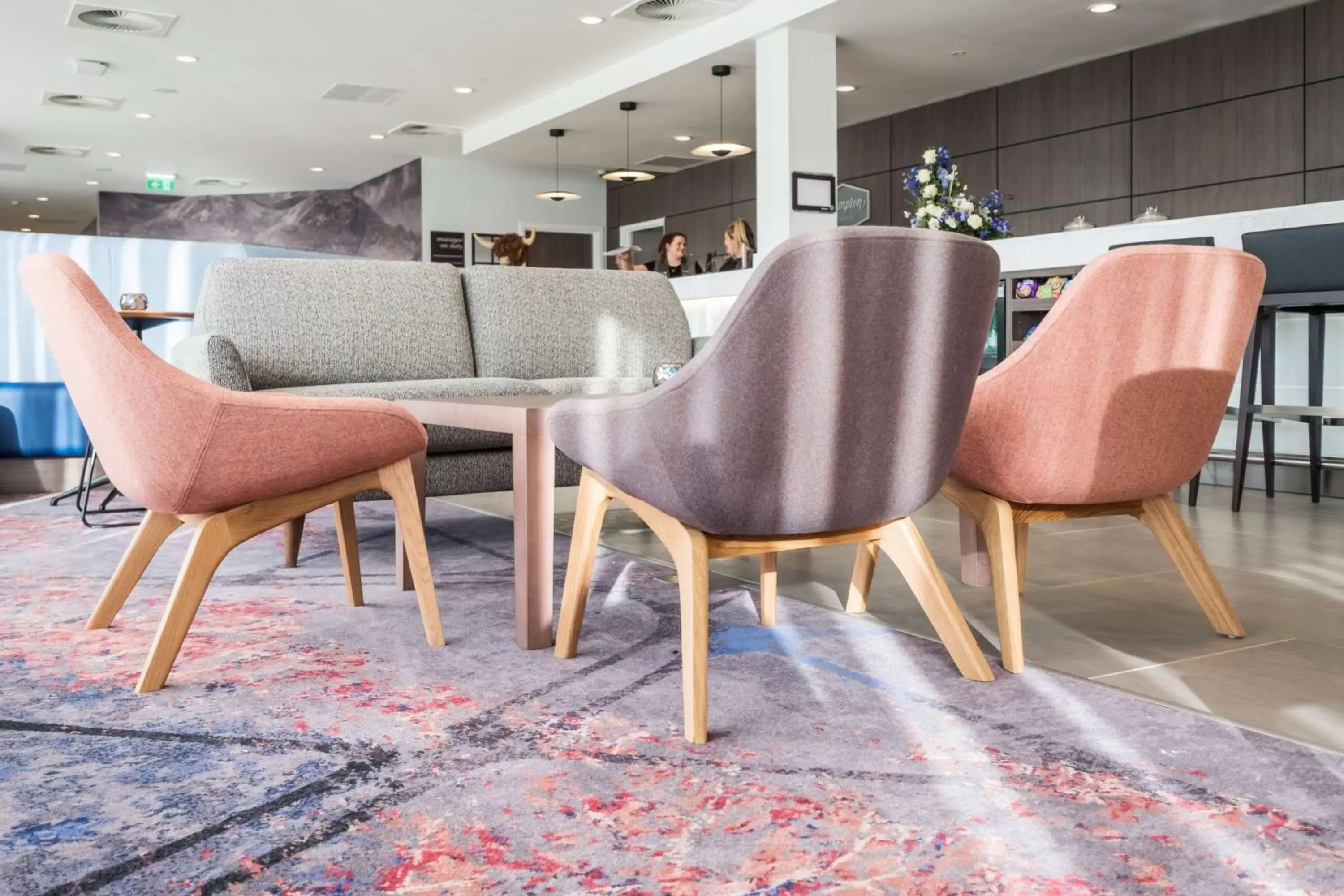 Lobby or reception in Hampton By Hilton Aberdeen Airport Lobby or reception in Hampton By Hilton Aberdeen Airport
