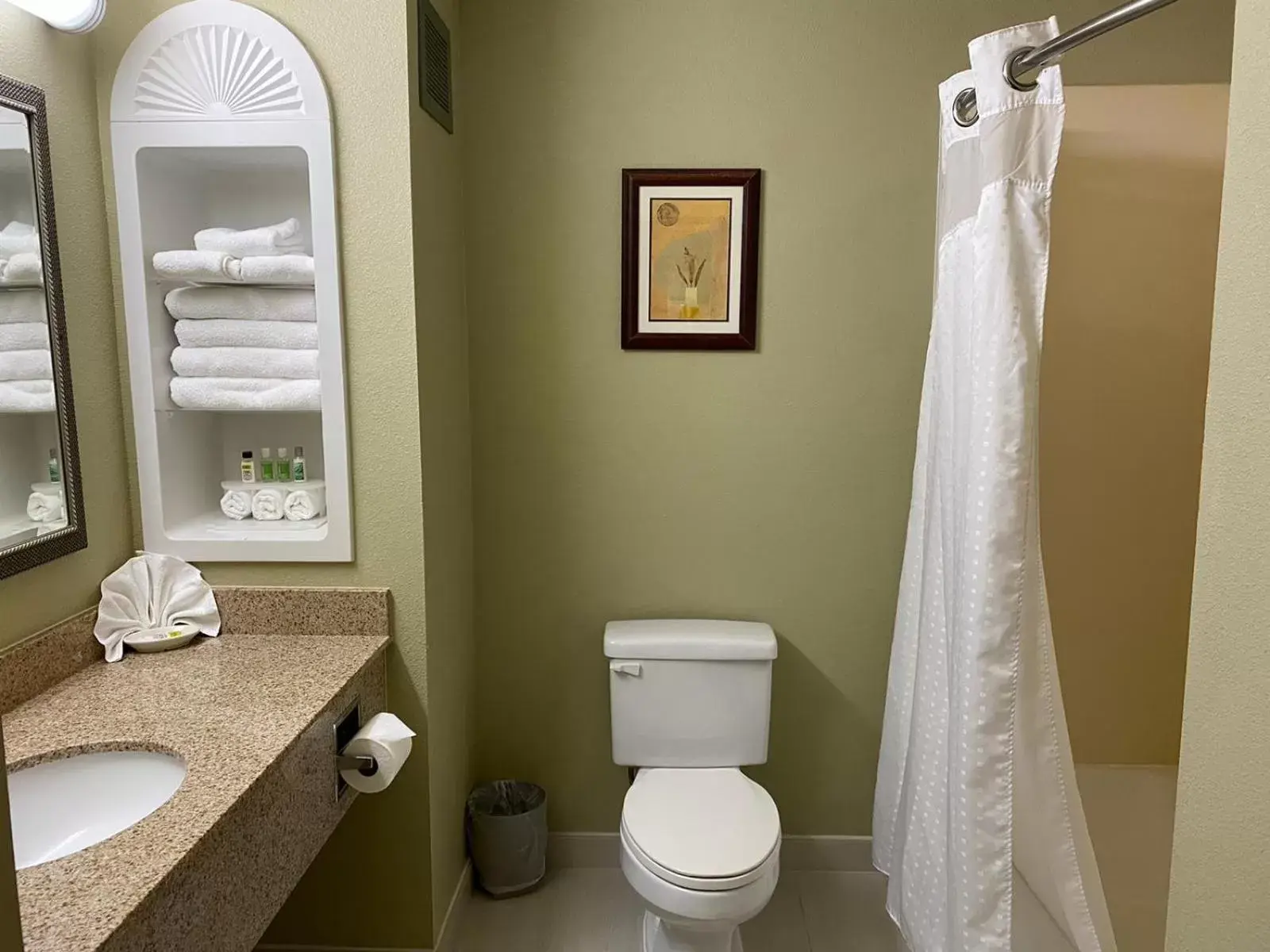 Bathroom in Hotel Marguerite South Anaheim - Garden Grove, Trademark Collection by Wyndham Bathroom in Hotel Marguerite South Anaheim - Garden Grove, Trademark Collection by Wyndham