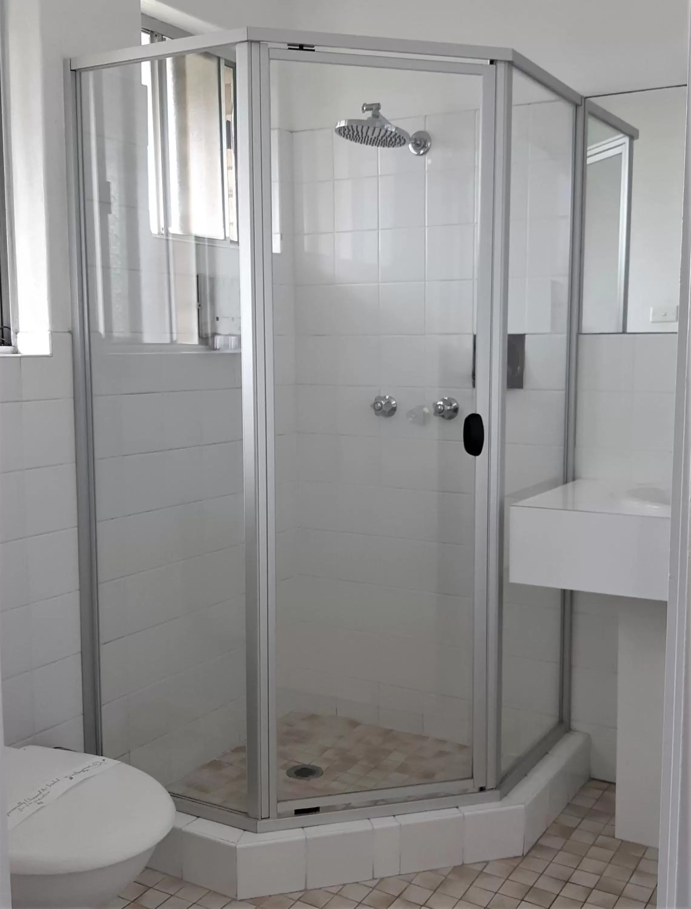 Shower, Bathroom in Chaparral Motel