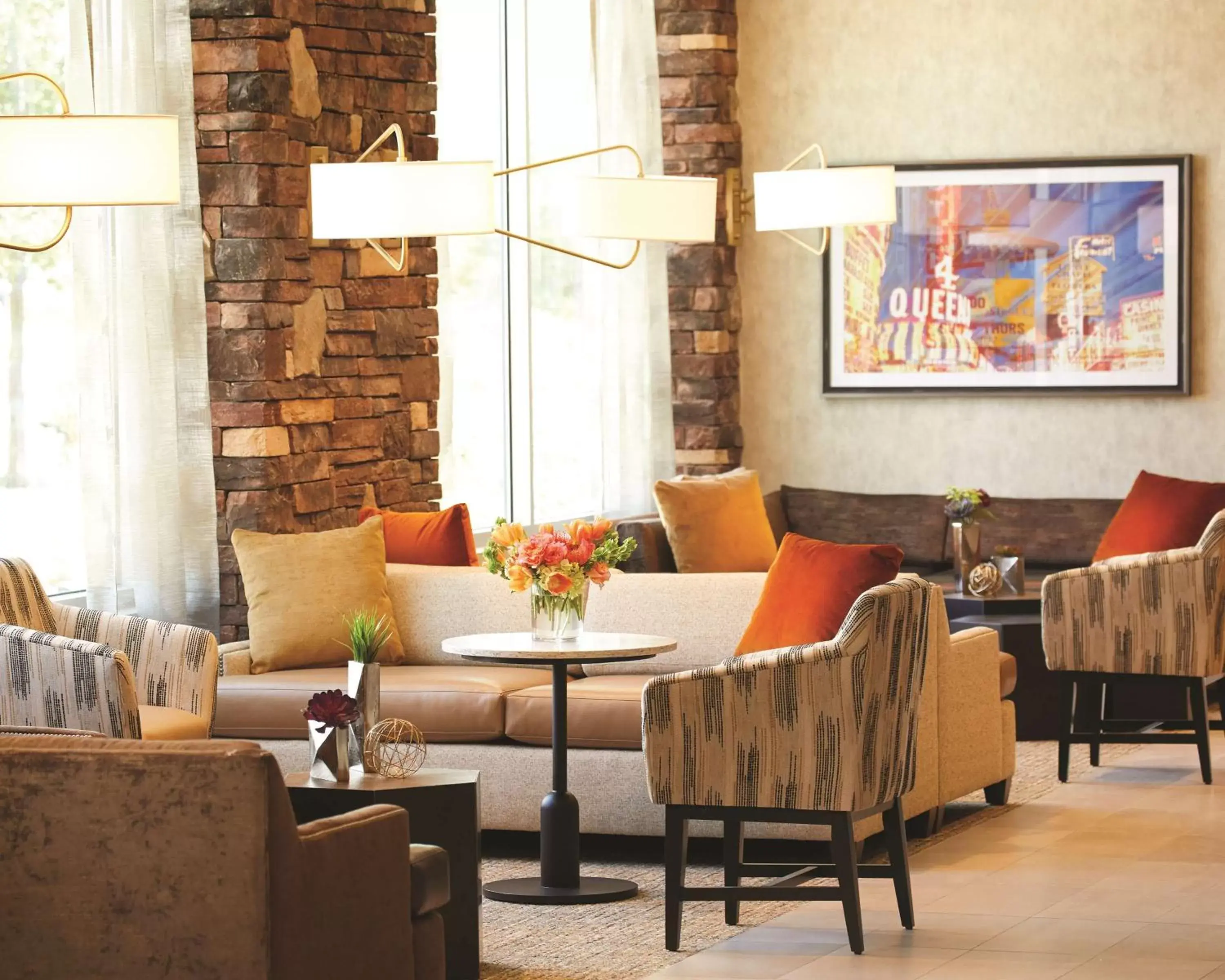 Lobby or reception in Hyatt Place Las Vegas at Silverton Village