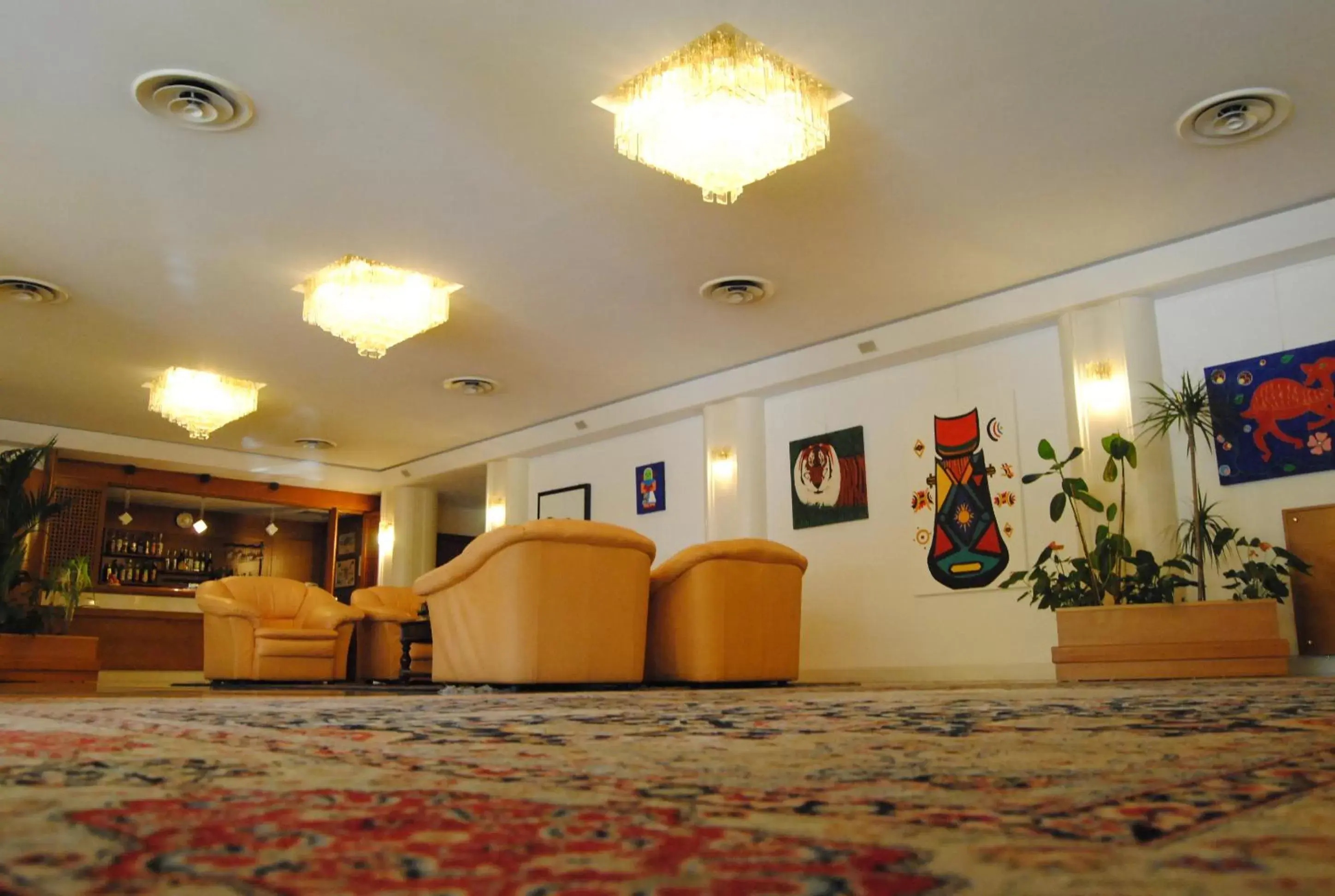 Lobby or reception in Hotel Bassetto