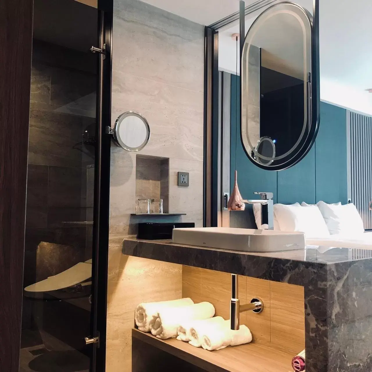 Bathroom in The Howard Plaza Hotel Kaohsiung Bathroom in The Howard Plaza Hotel Kaohsiung