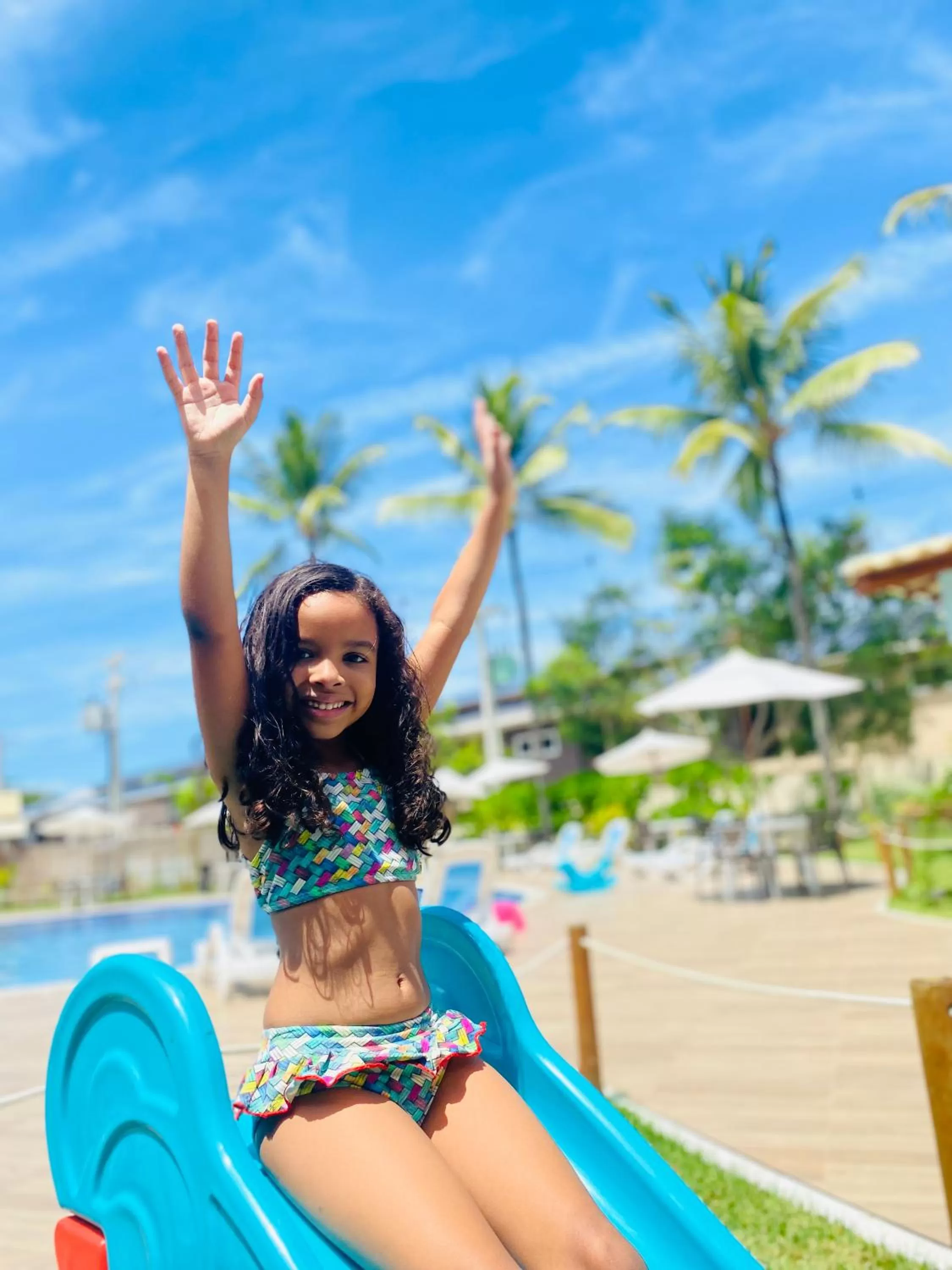 Swimming pool in Porto Mar Hotel