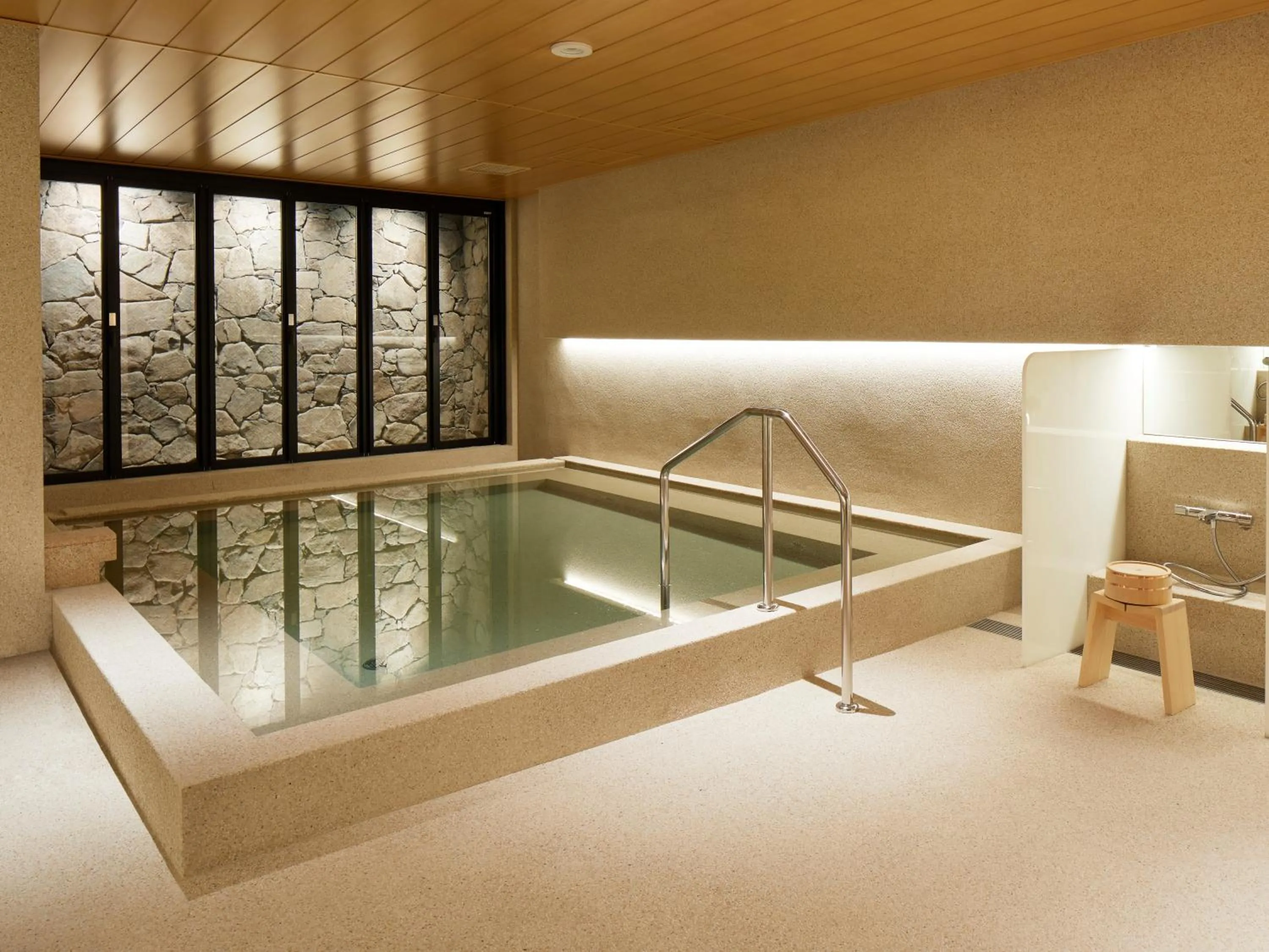 Public Bath in hotel androoms Kyoto Shichijo