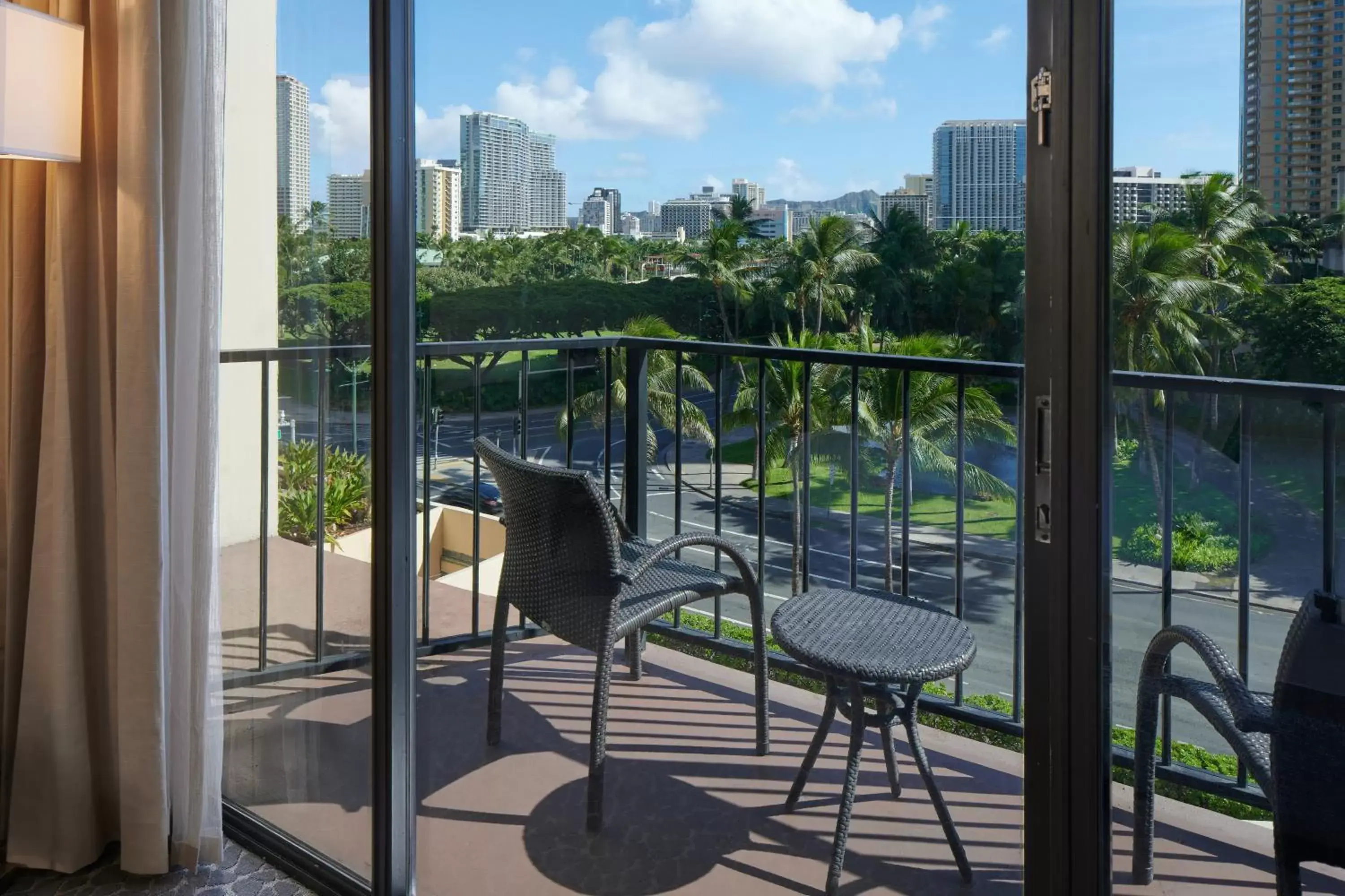 Balcony/Terrace in Aqua Palms Waikiki