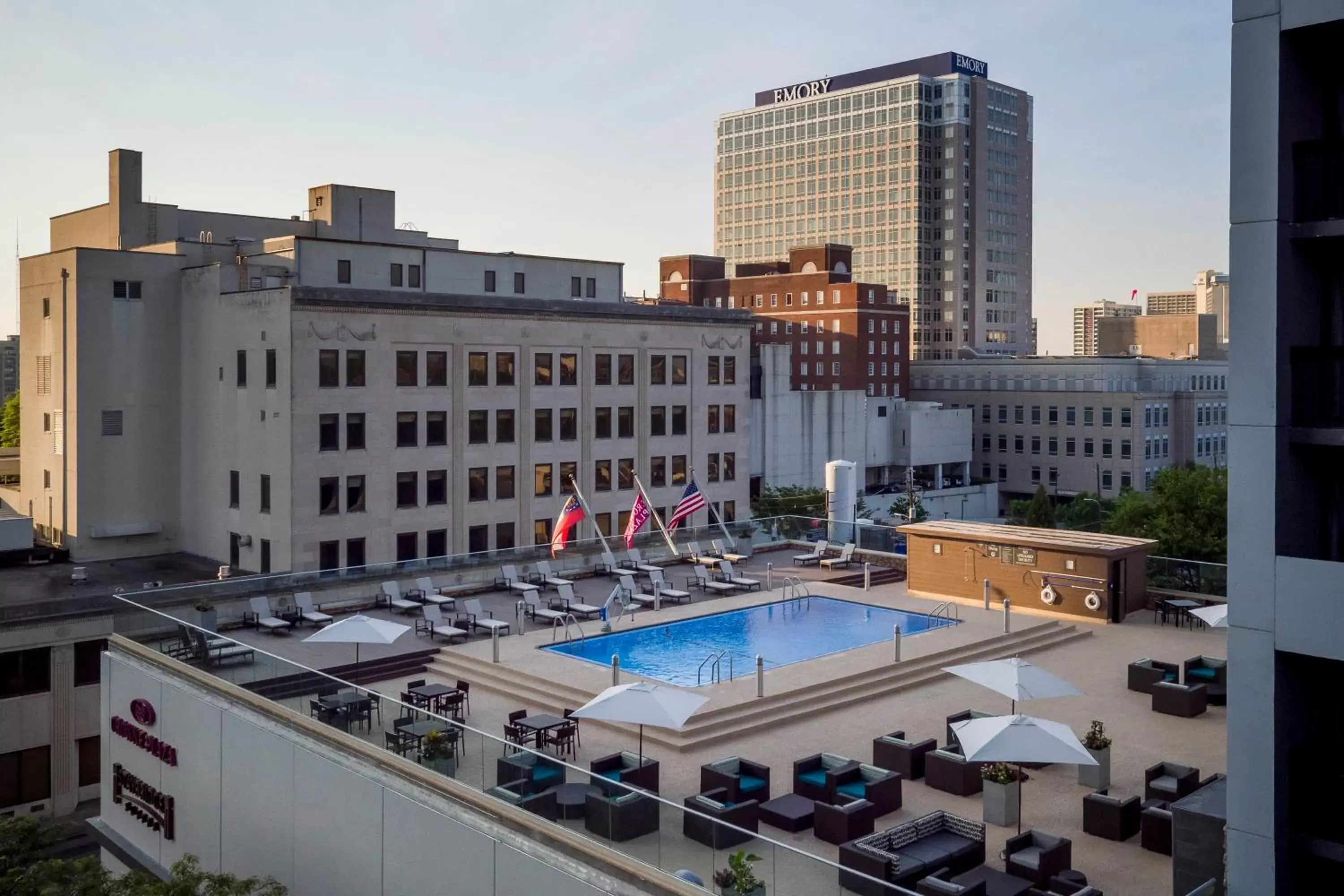 Property building, Pool View in Staybridge Suites Atlanta - Midtown, an IHG Hotel