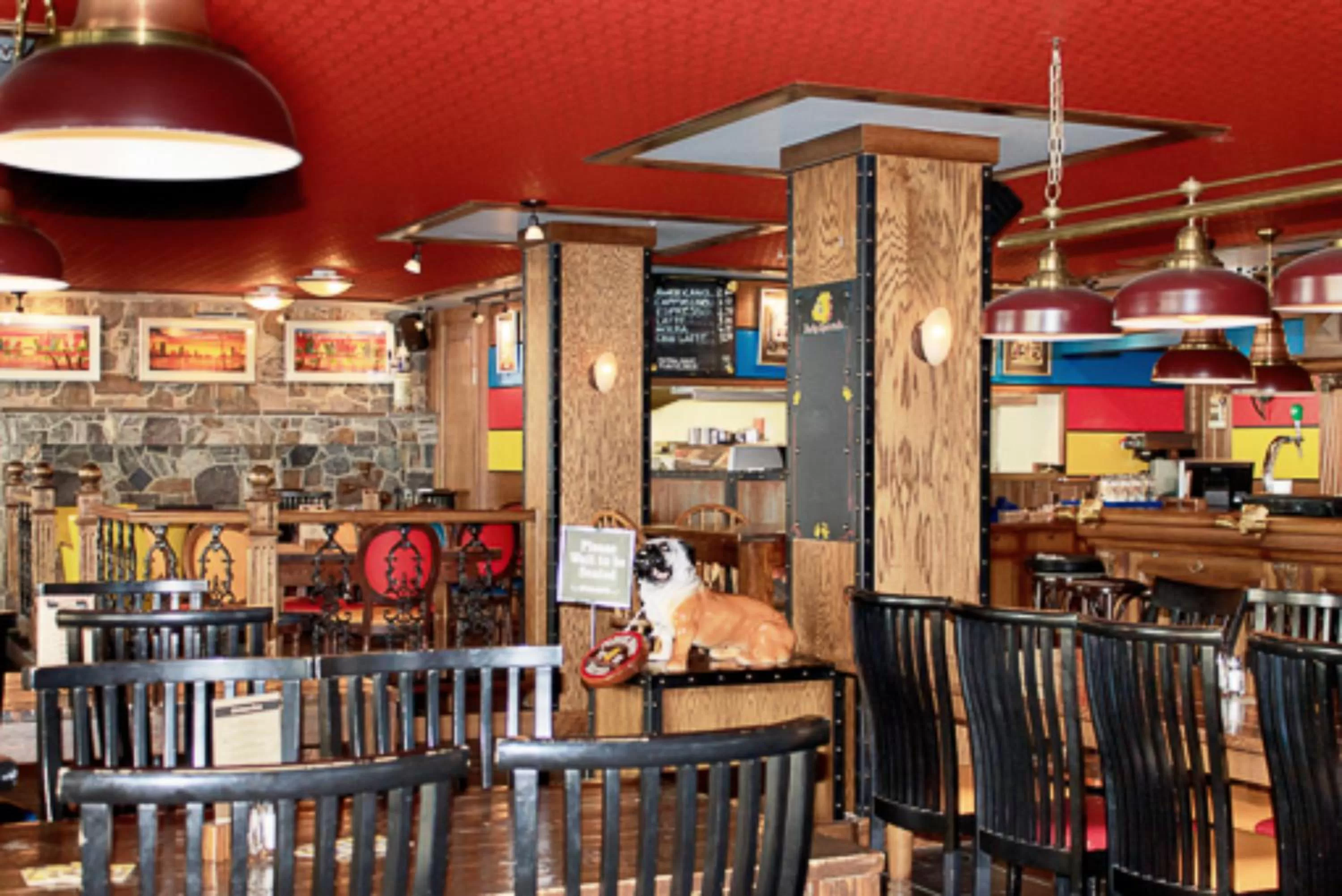 Restaurant/places to eat in The Bulldog Hotel