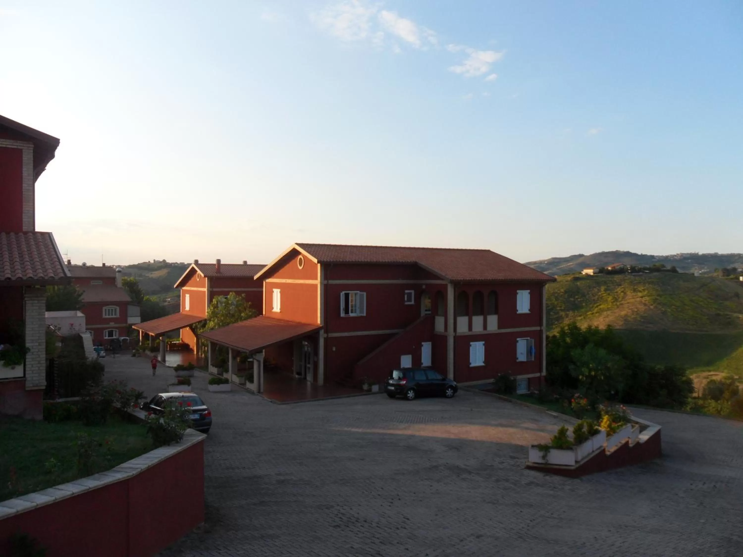 Decorative detail, Property Building in Fattoria Cerreto