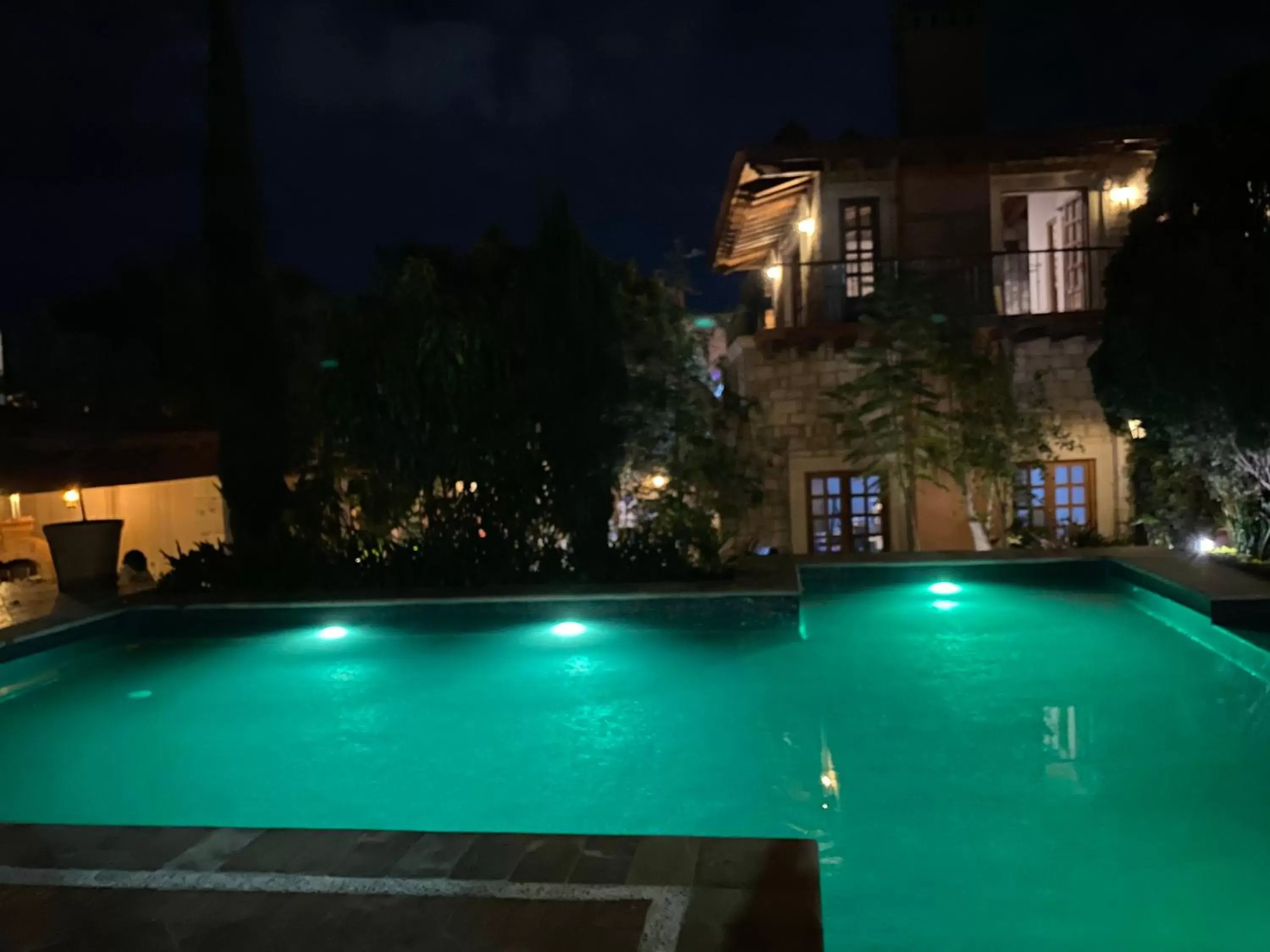 Pool view, Property Building in Hotel Morelia Boutique Villa Italia