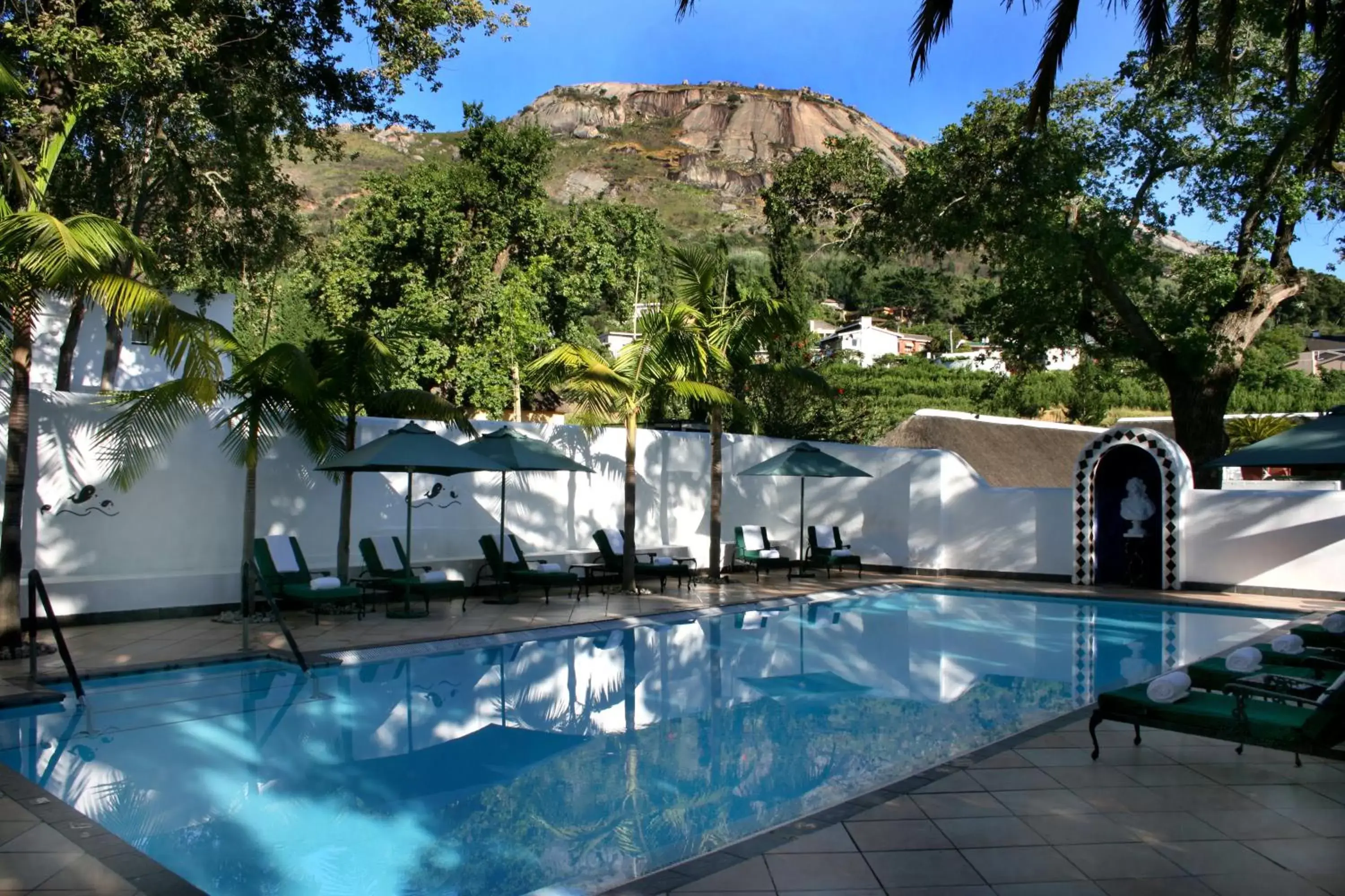 Swimming Pool in Grande Roche Hotel