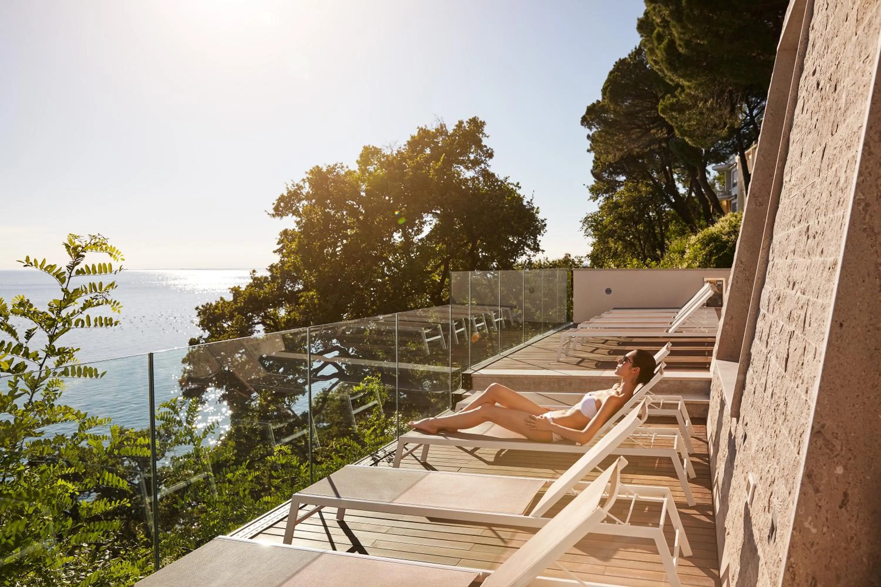 Solarium in Hotel Riviera & Maximilian's