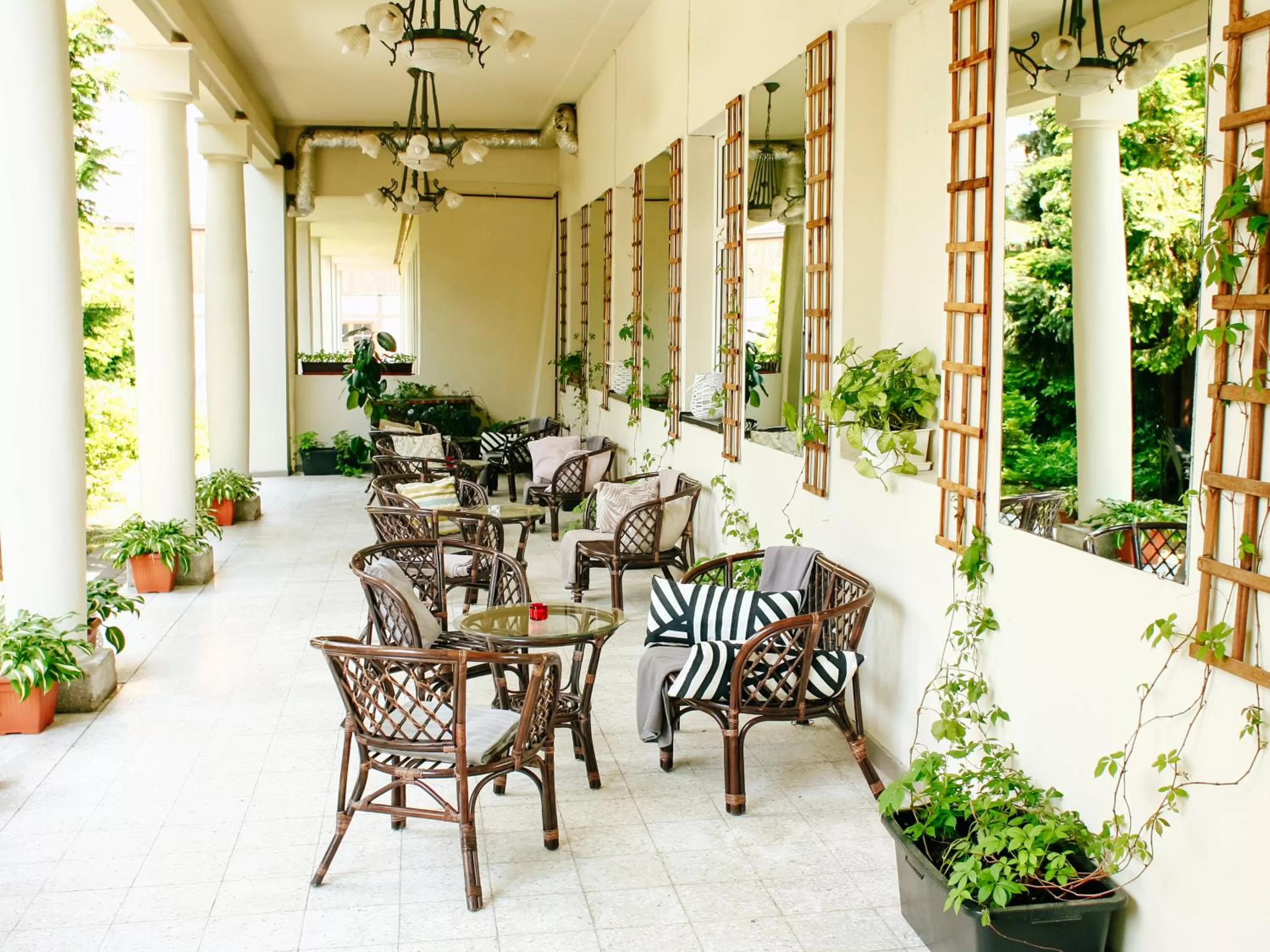 Balcony/Terrace in Miodosytnia Aparthotel