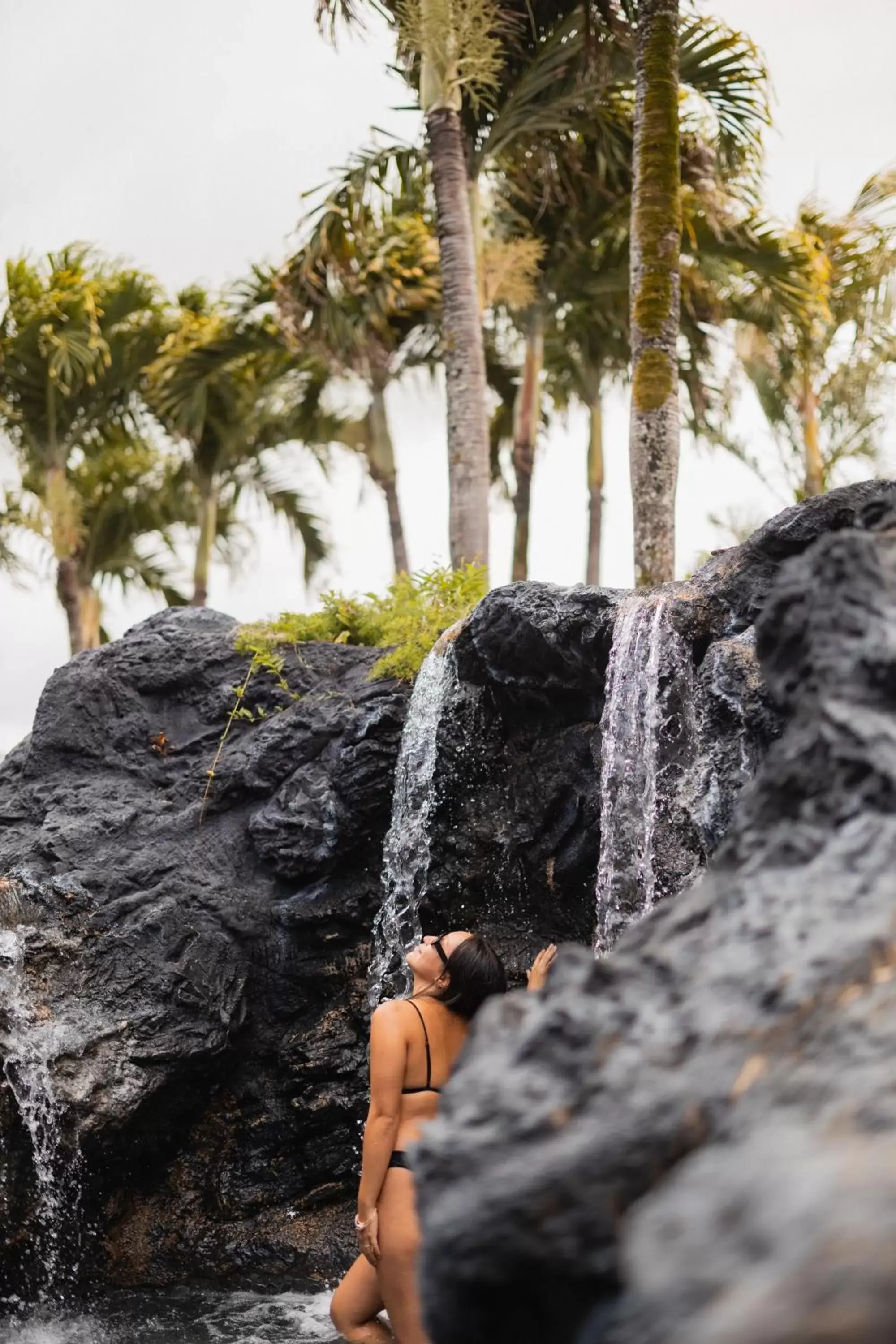 Swimming pool in The Cliffs at Princeville