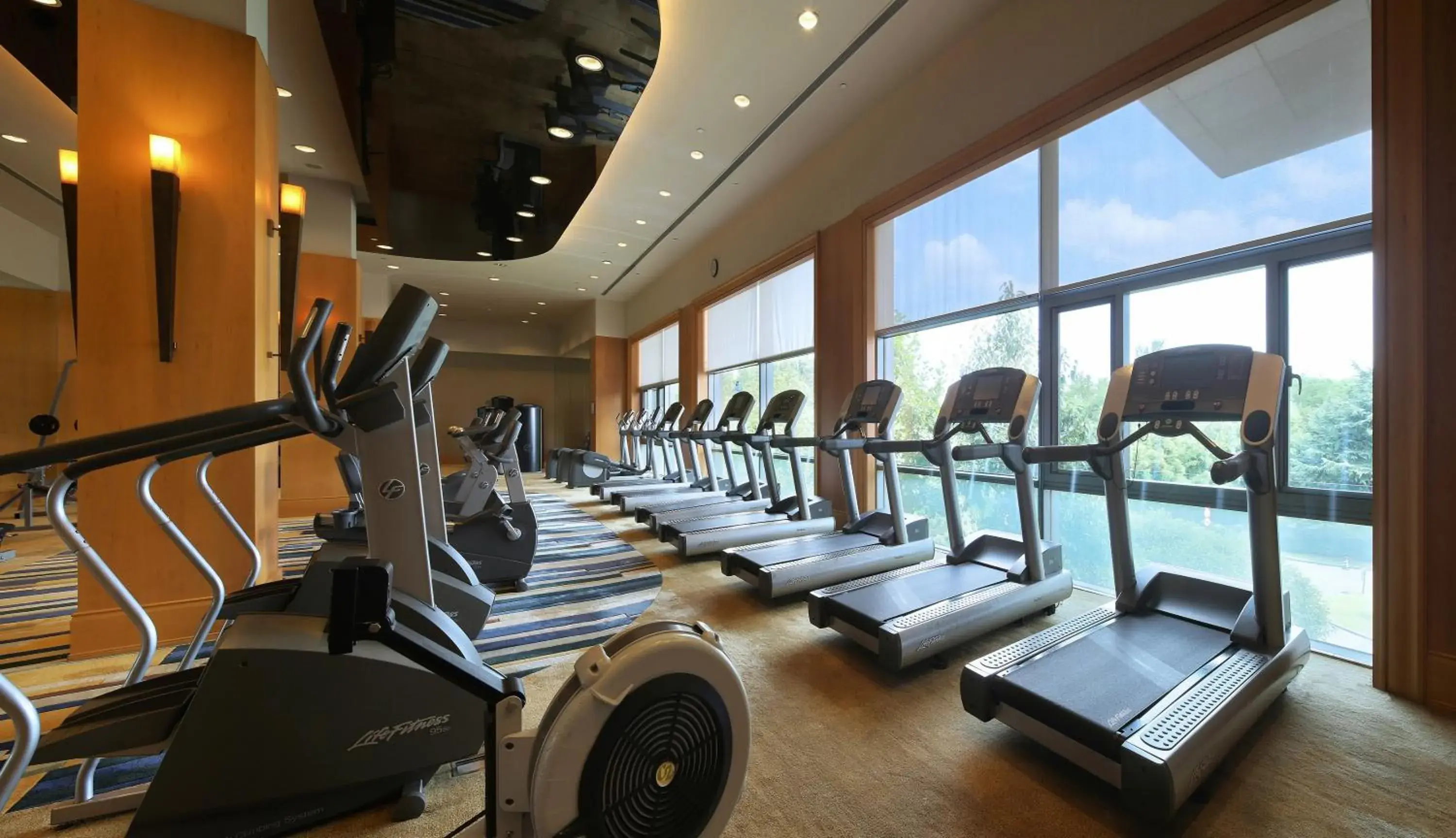 Fitness centre/facilities, Fitness Center/Facilities in Shanghai Dongjiao State Guest Hotel