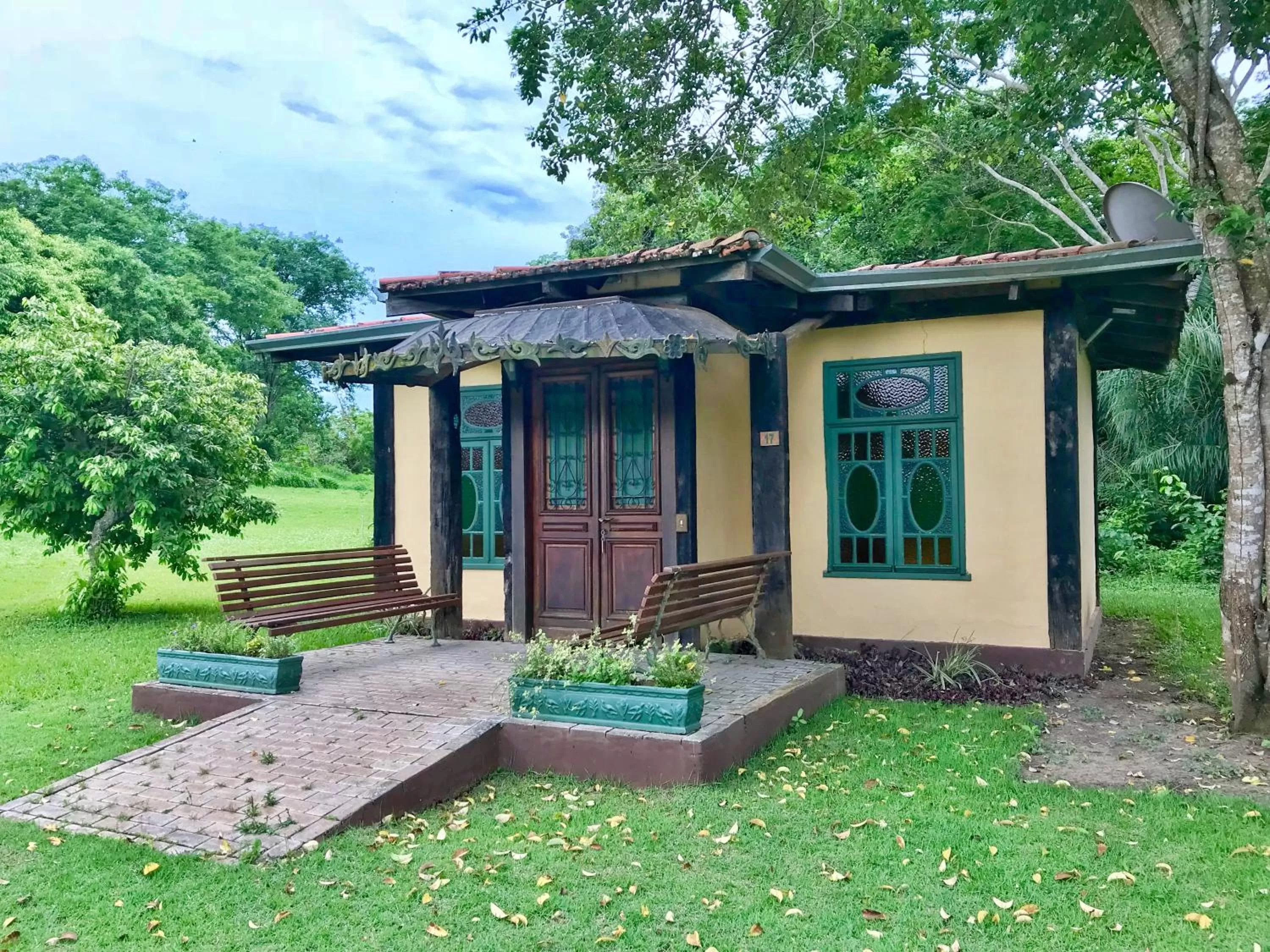 Garden in Hotel Santa Esmeralda
