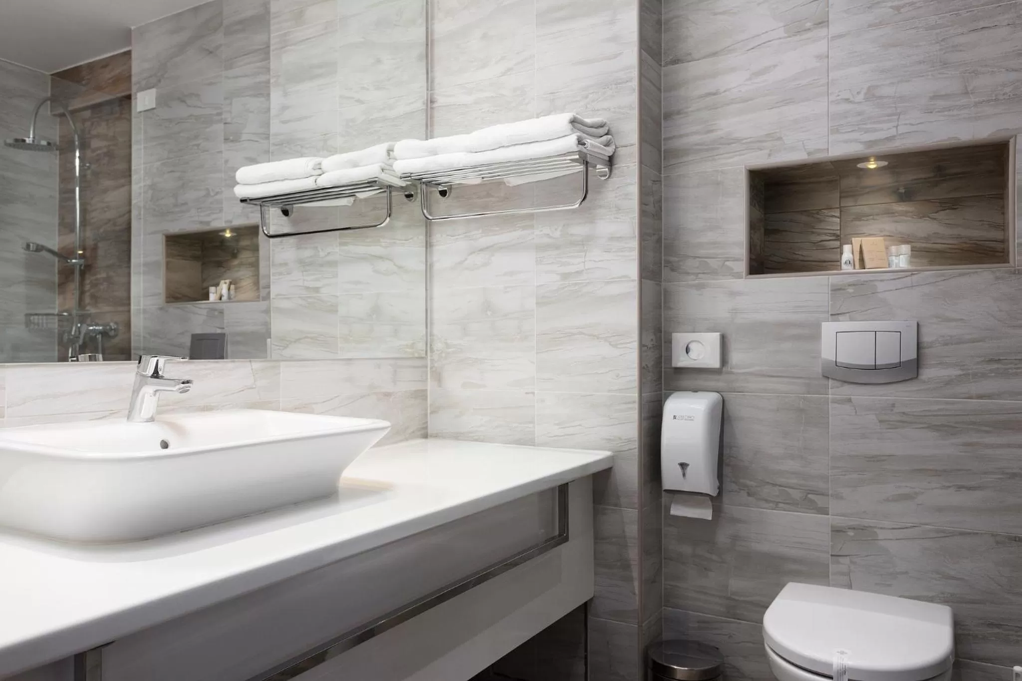 Bathroom in Hotel Mirjana & Rastoke