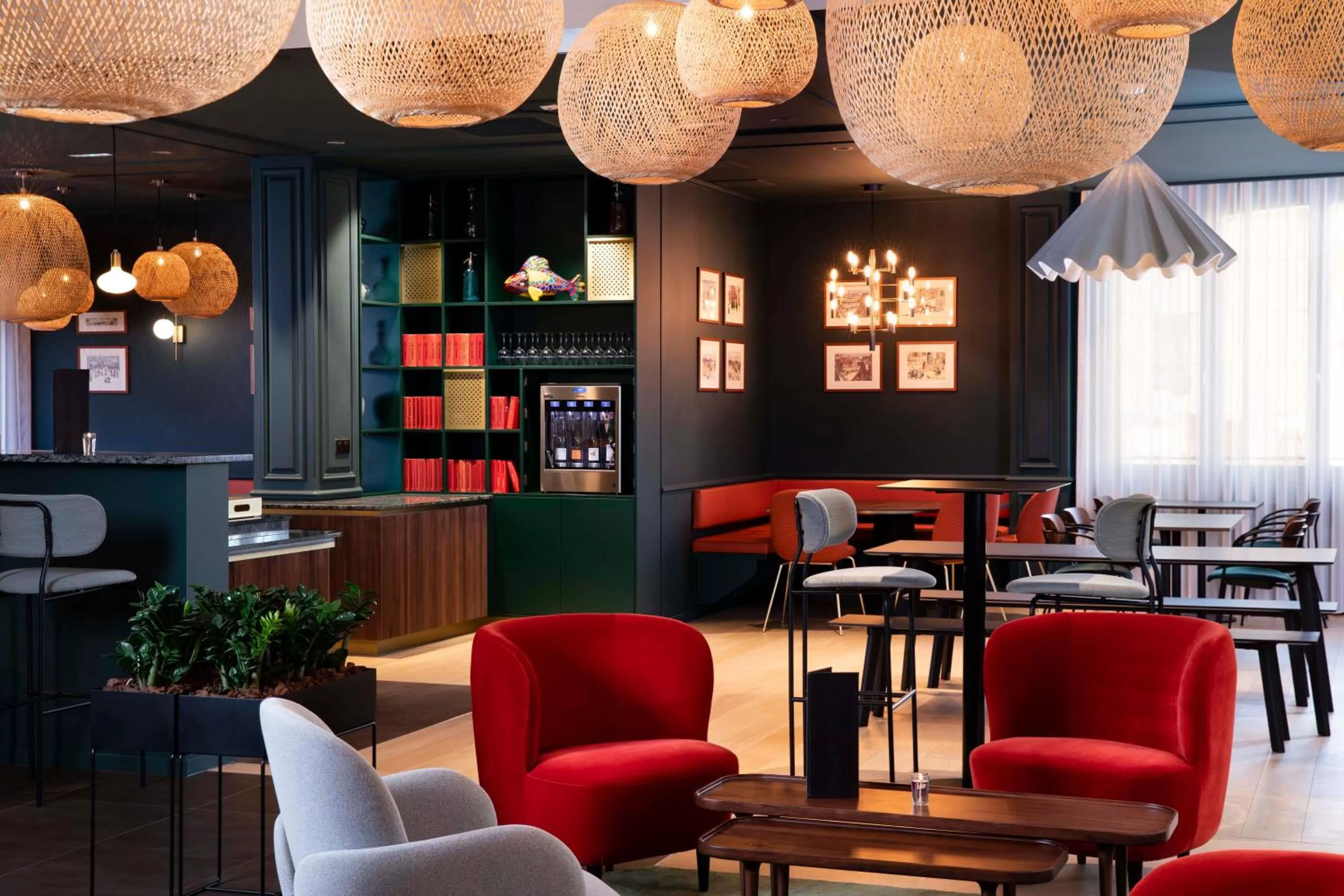 Restaurant/places to eat in Hotel Le Colombier