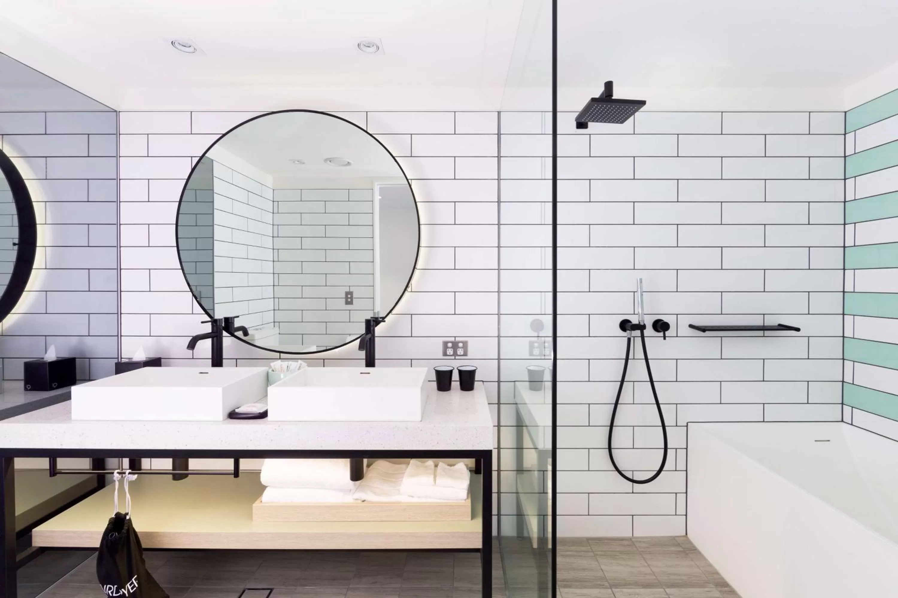 Bathroom in QT Bondi