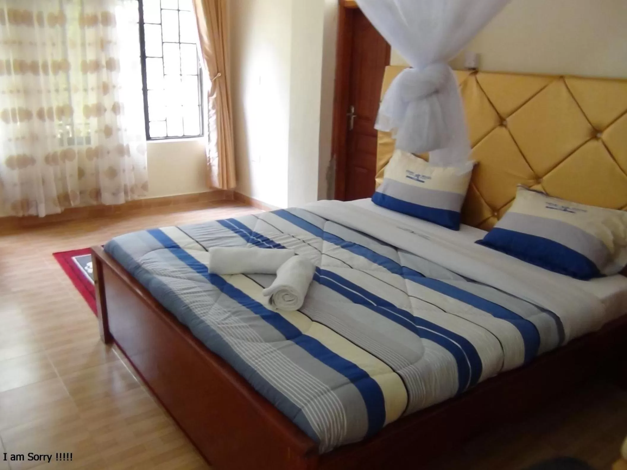 Bed in Vienna Woods Hotel Nakuru
