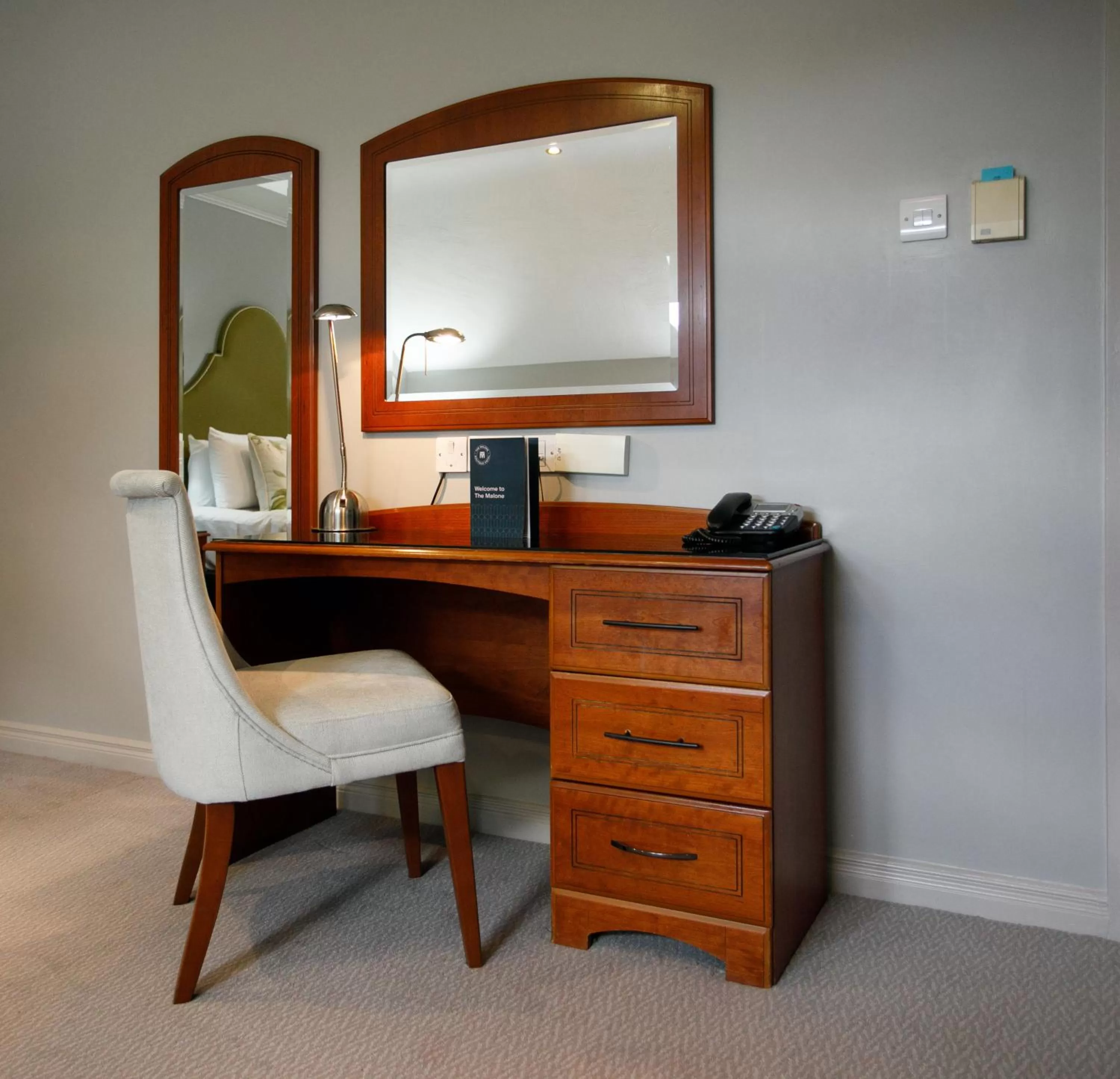 Bedroom in The Malone Hotel