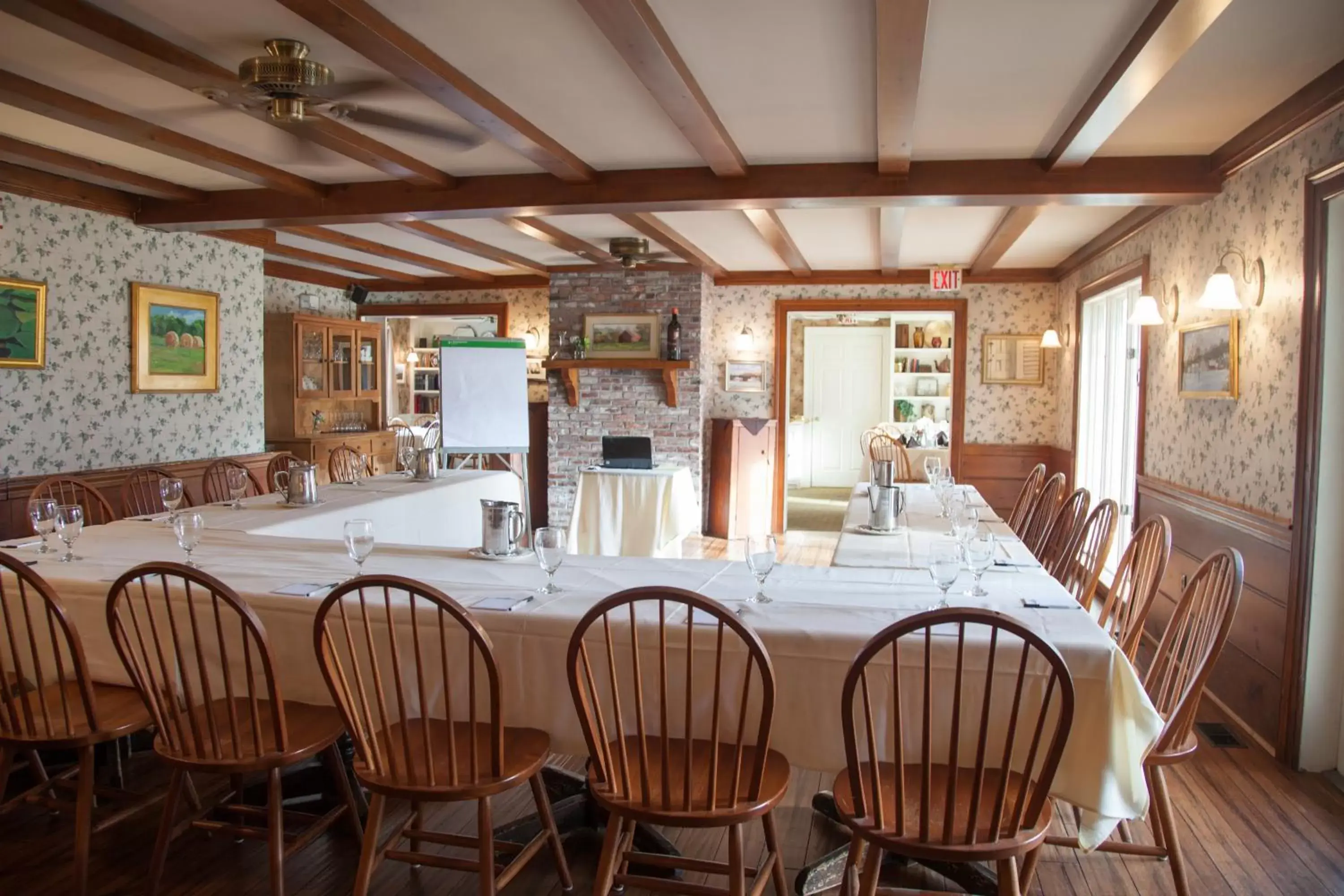 Meeting/conference room, Restaurant/Places to Eat in The Quechee Inn at Marshland Farm