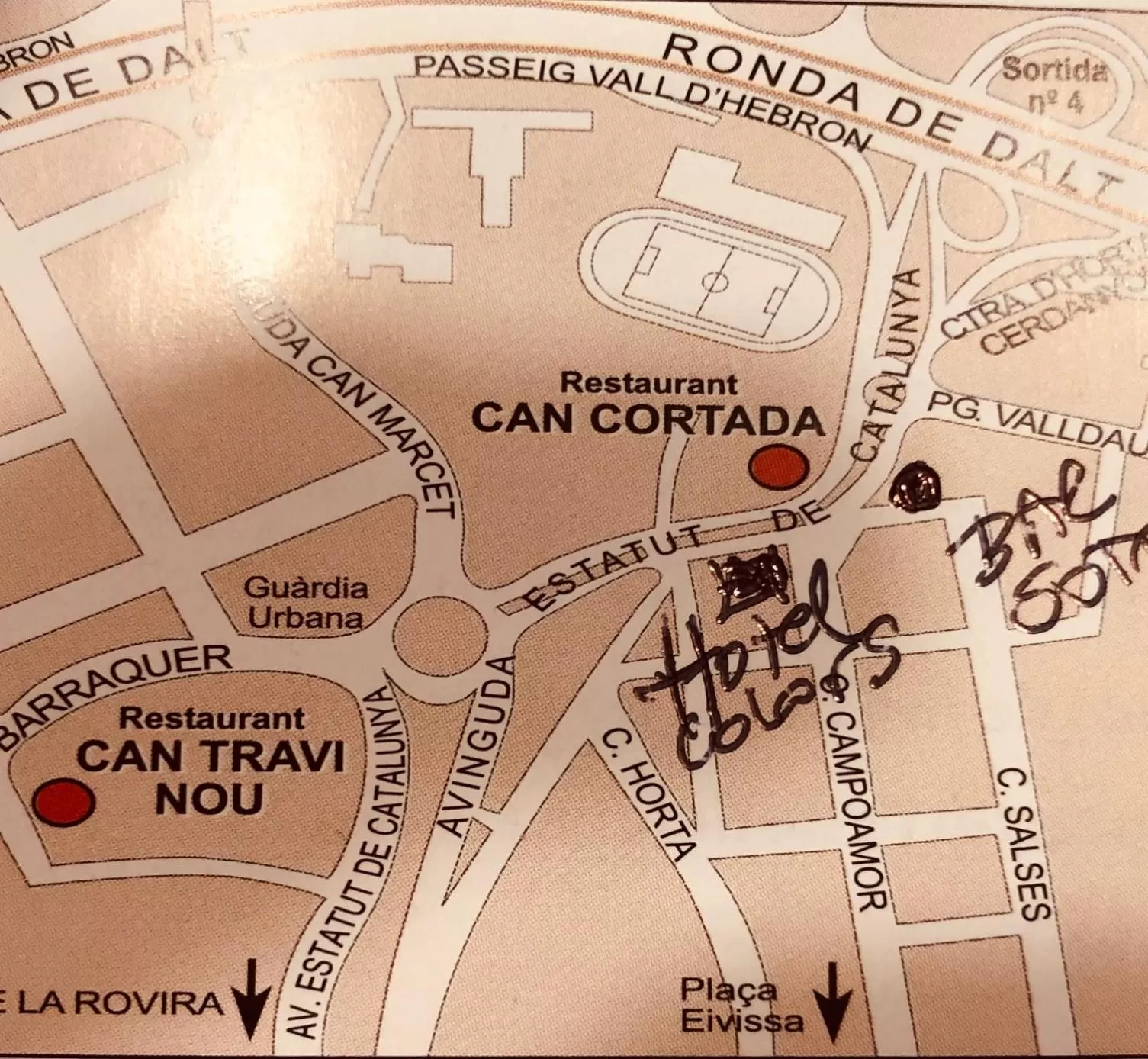 Bird's eye view in Colors