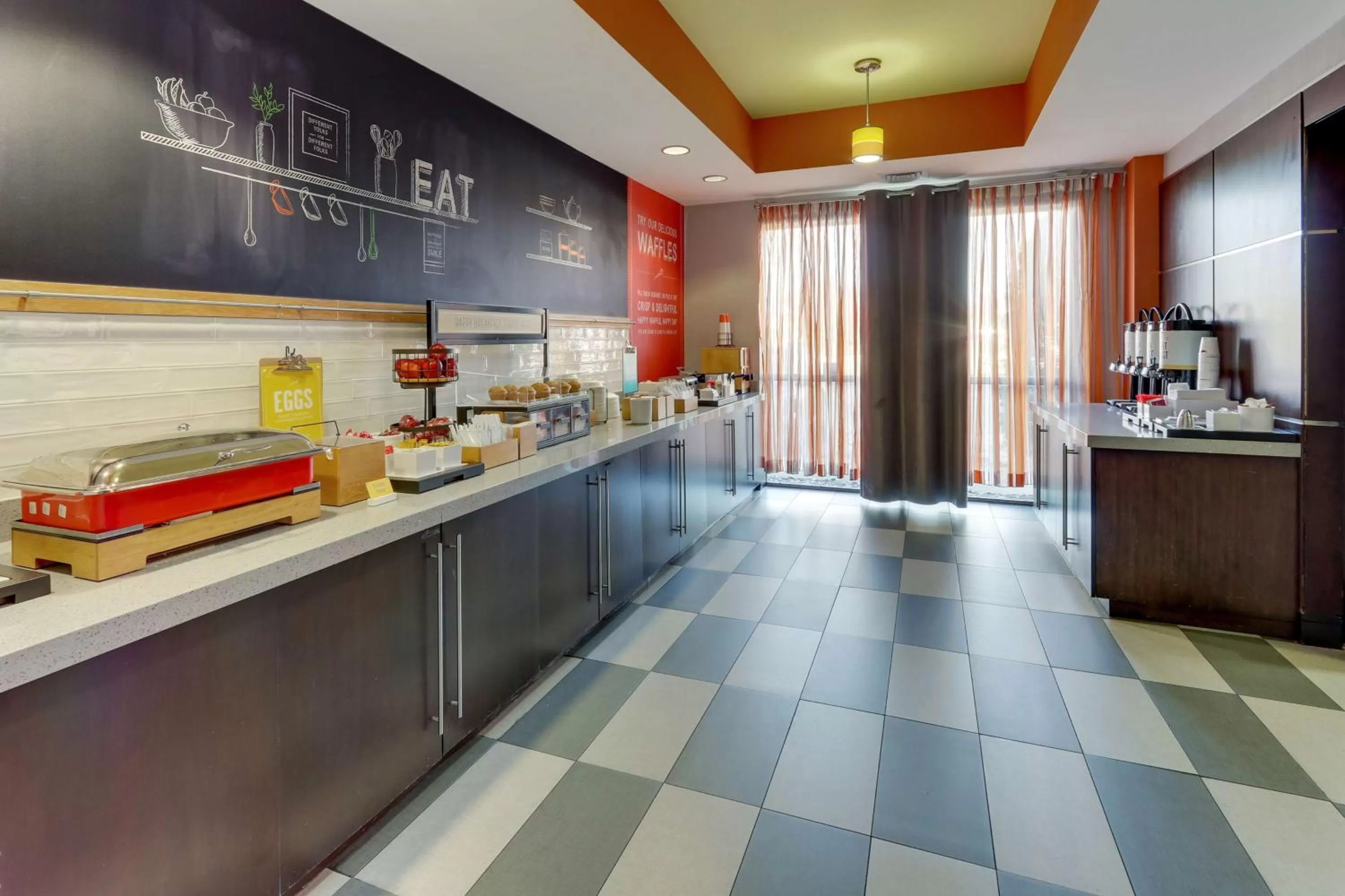 Breakfast in Hampton Inn Springfield