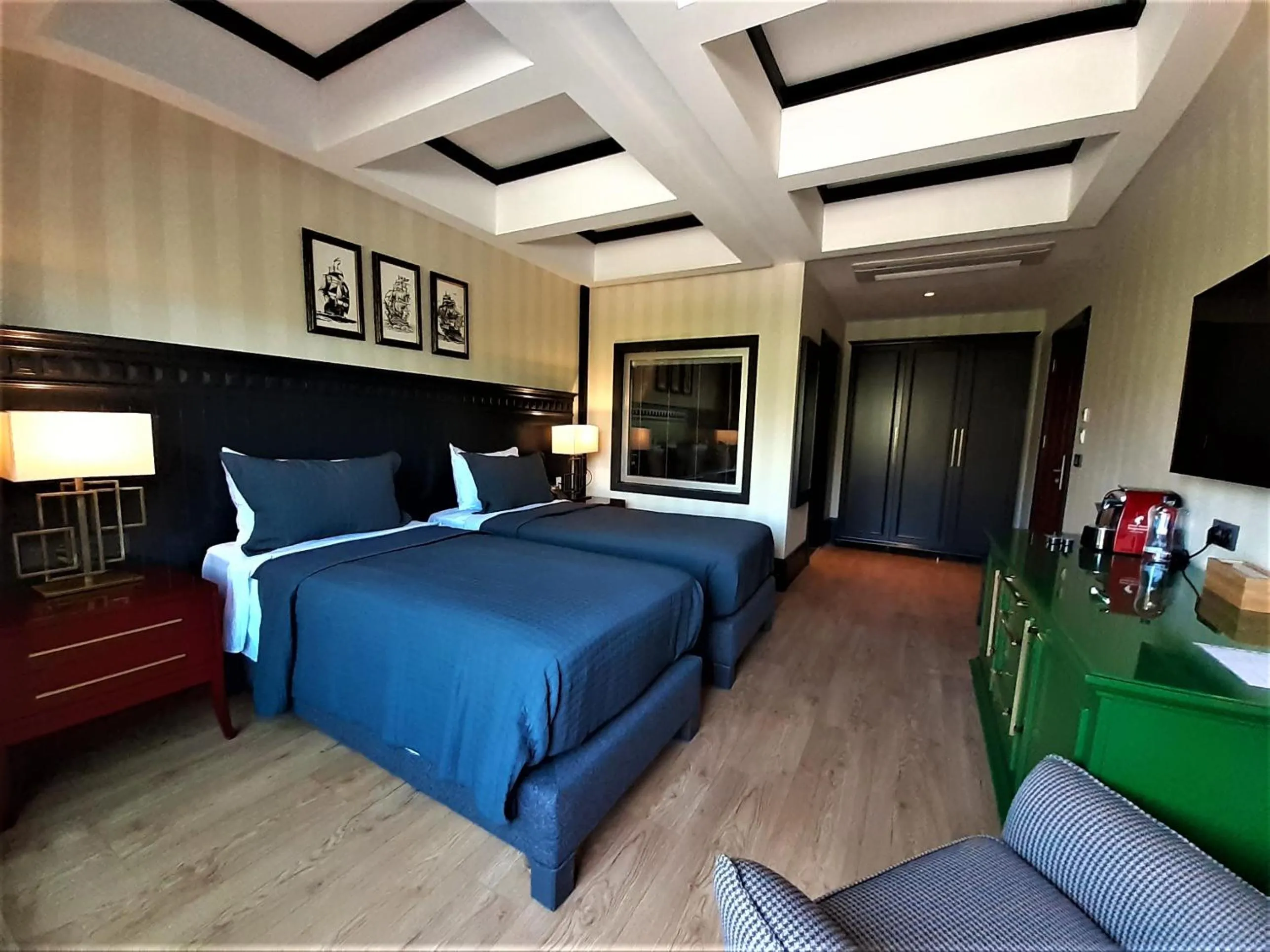 Photo of the whole room, Bed in Hotel Marina Bay Göcek