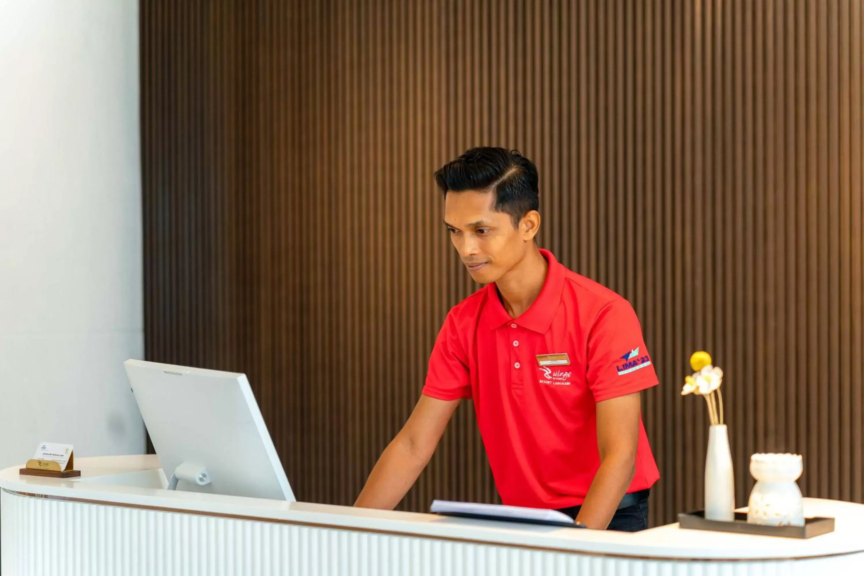 Lobby or reception in Wings by Croske Resort Langkawi Lobby or reception in Wings by Croske Resort Langkawi
