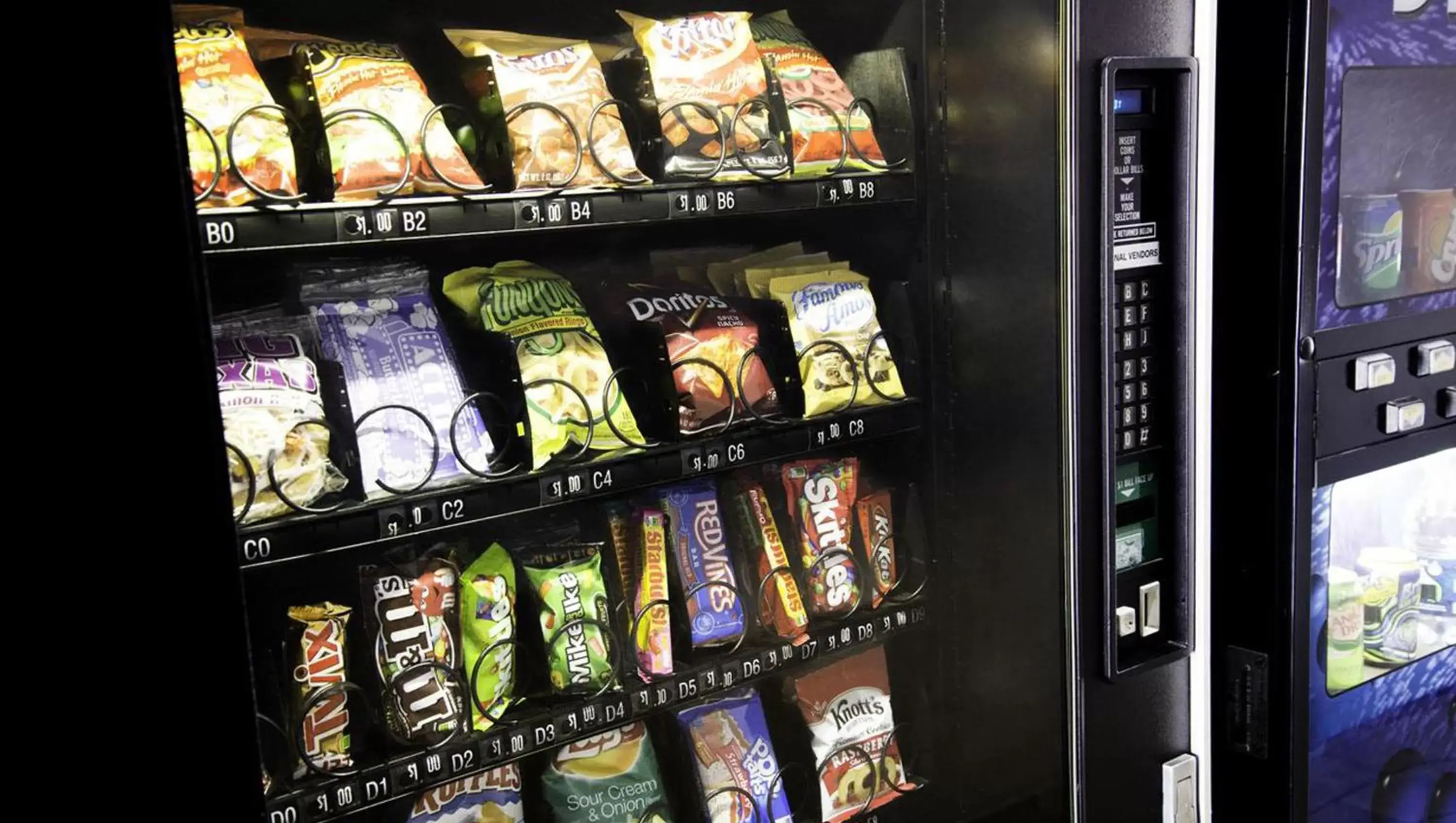 vending machine in Kings Motel Inglewood