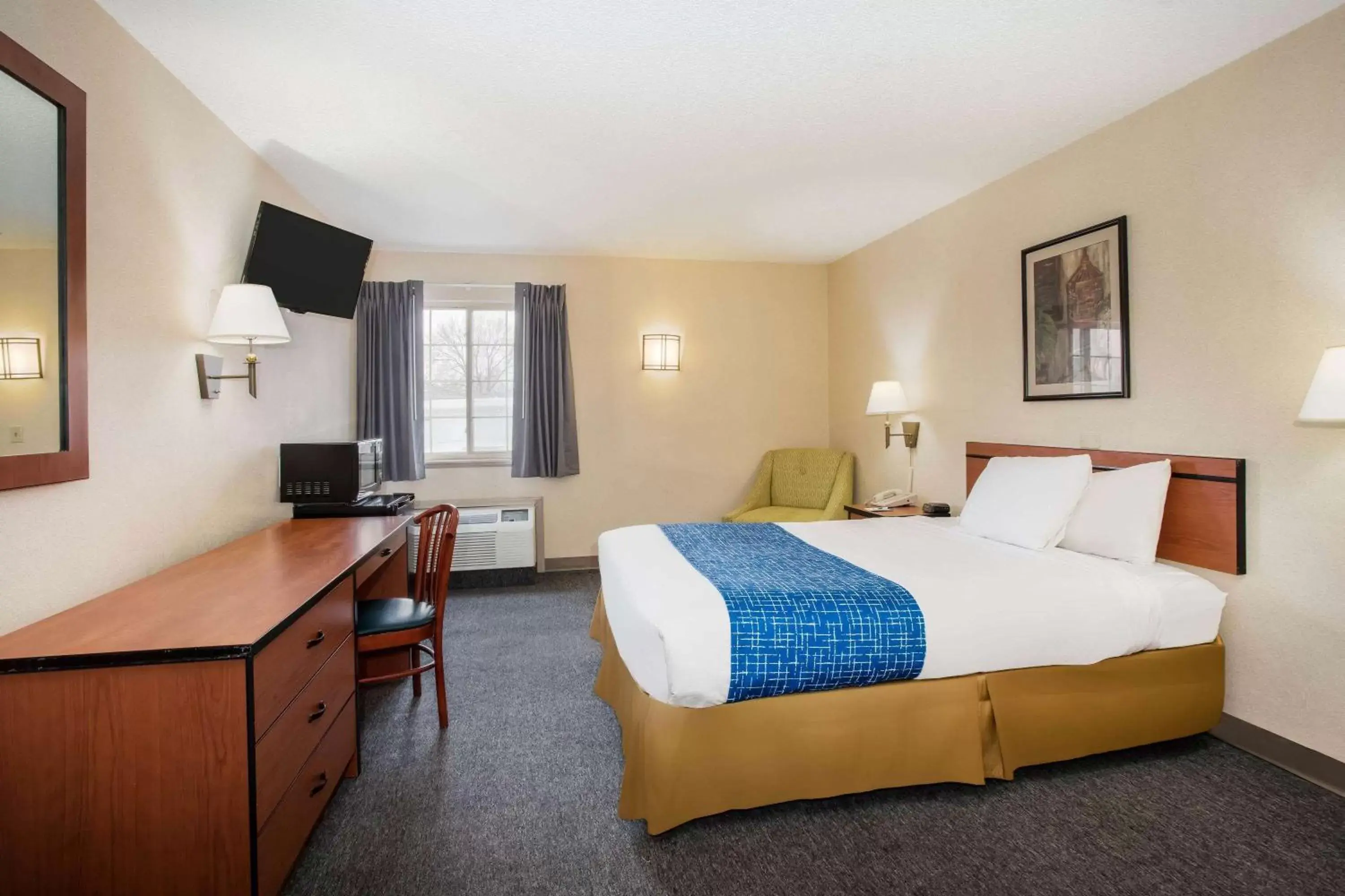 Photo of the whole room in Travelodge by Wyndham Colorado Springs Airport/Peterson AFB
