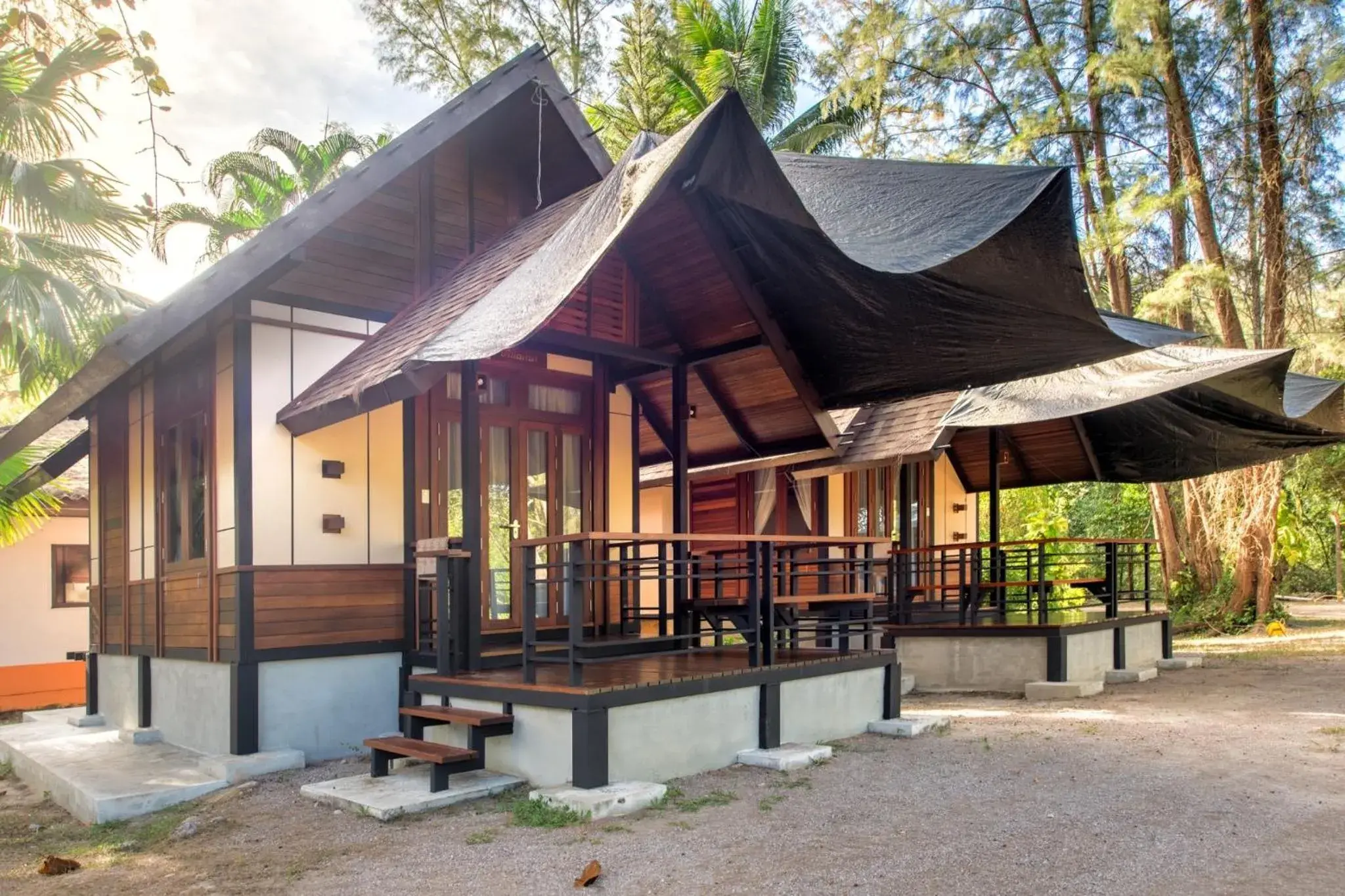 Balcony/Terrace, Property Building in Pakmeng Resort