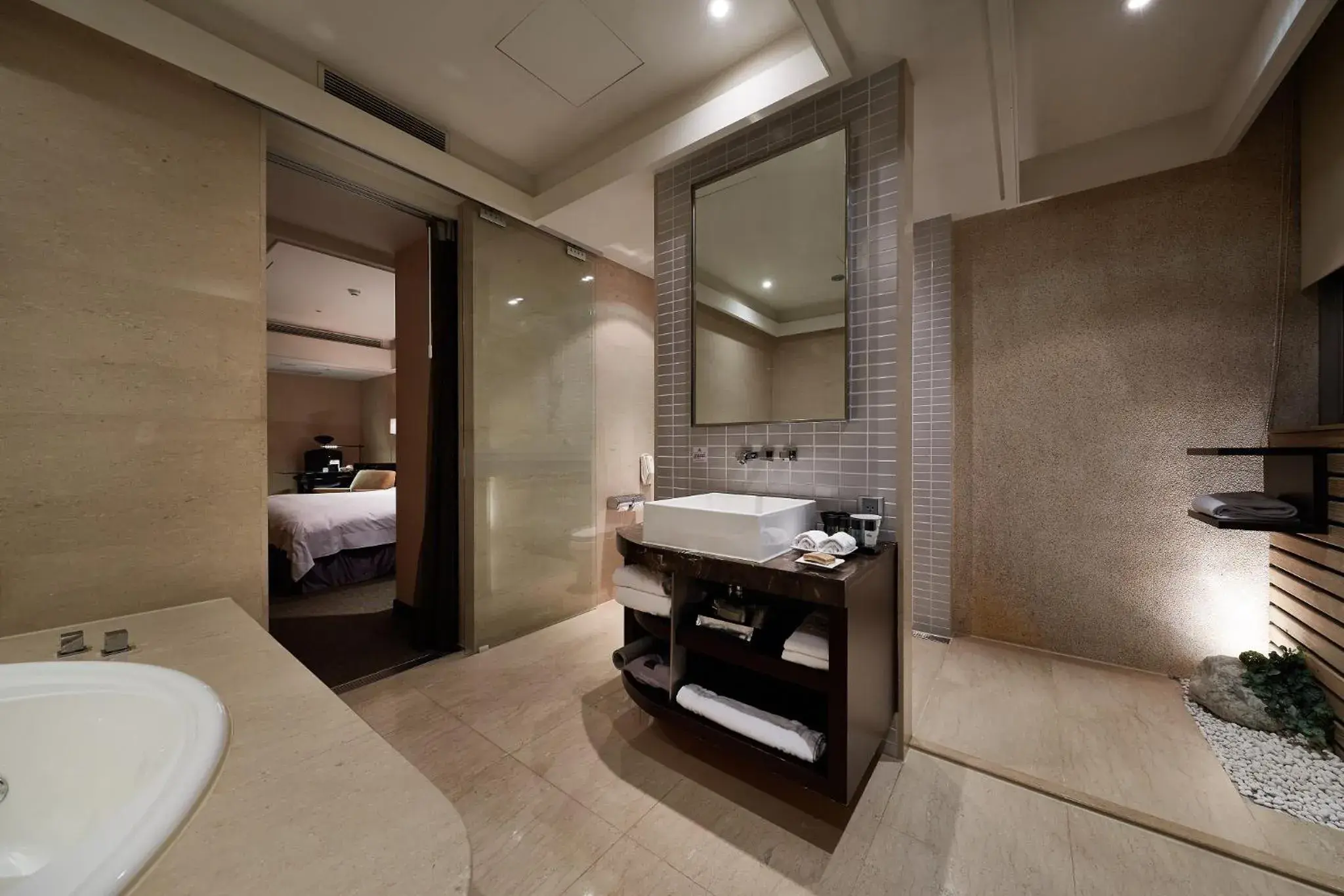 Bathroom in Tango Hotel Taipei Xinyi