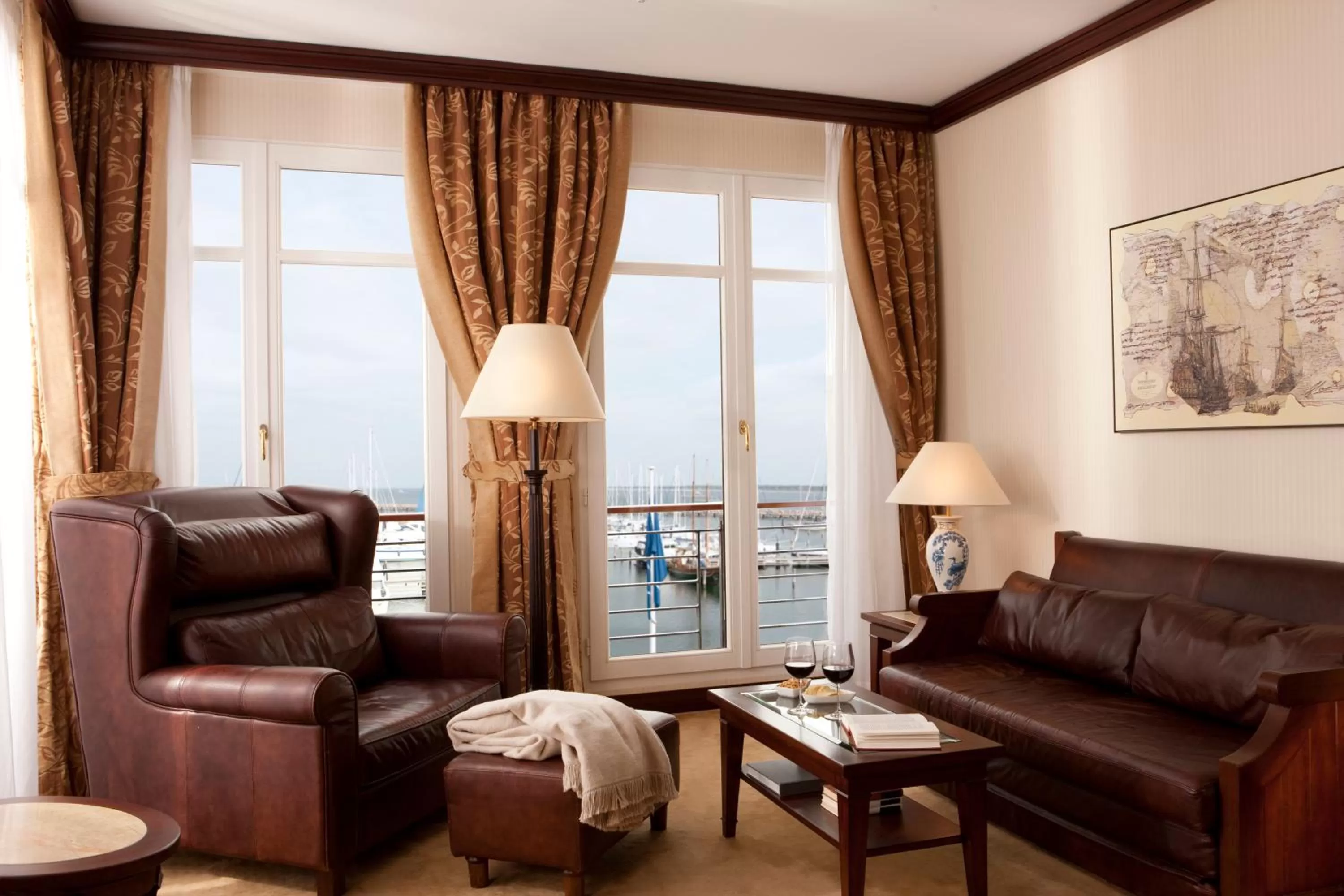 Captain's Suite Water View in Yachthafenresidenz Hohe Düne