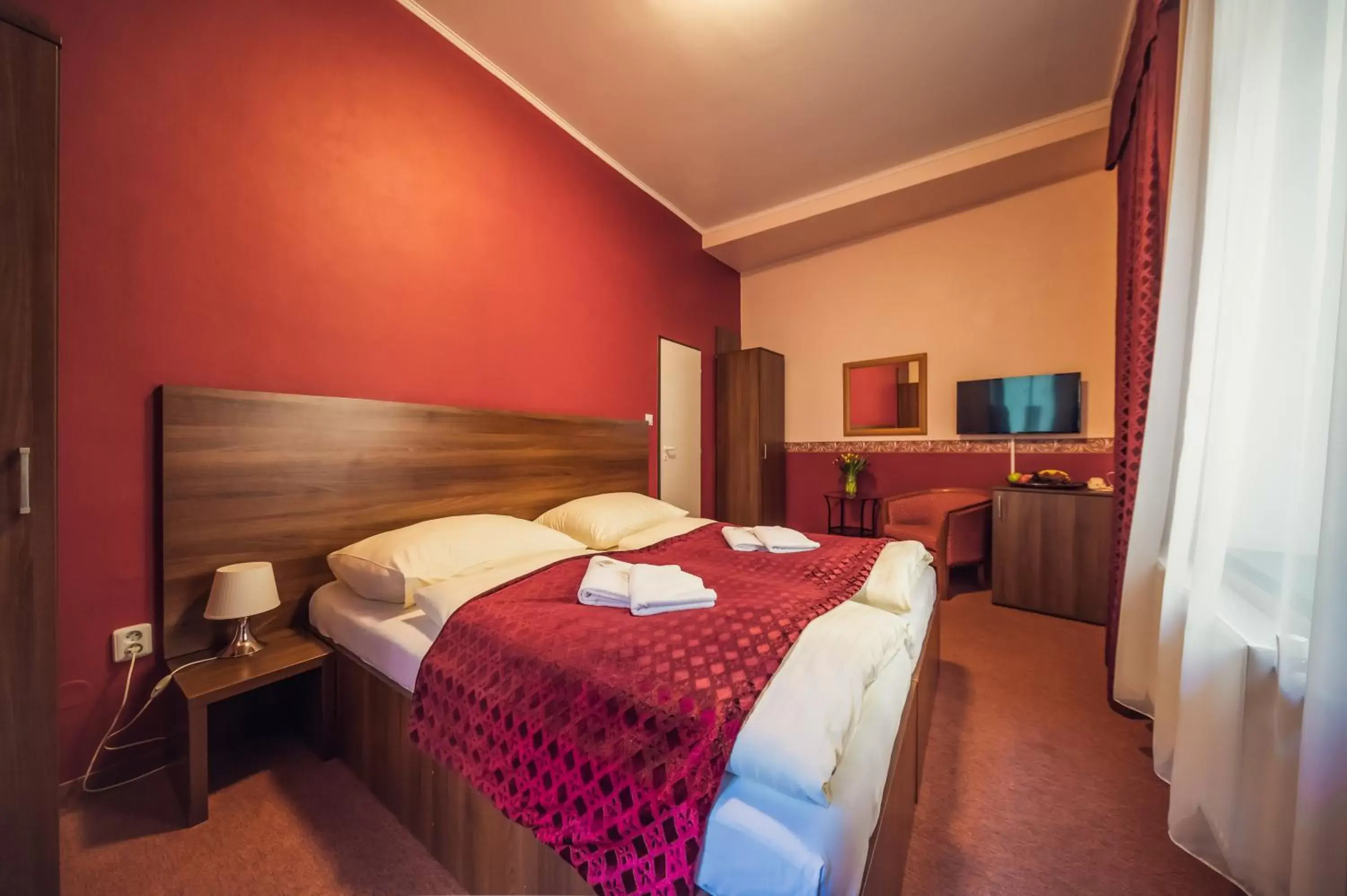 Bed in Hotel Czechia