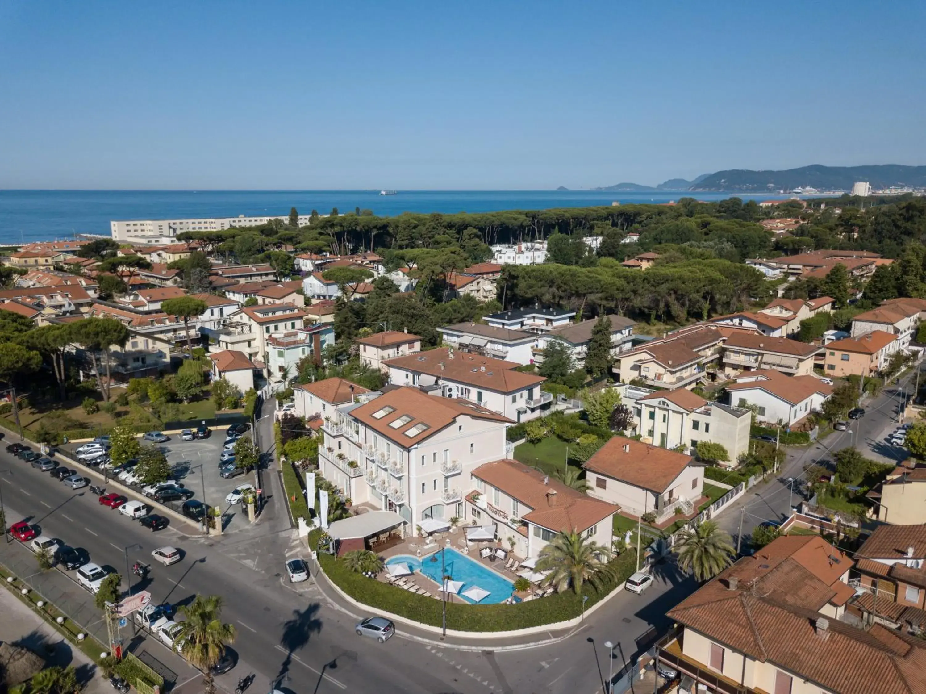 Bird's-eye View in Hotel Luna