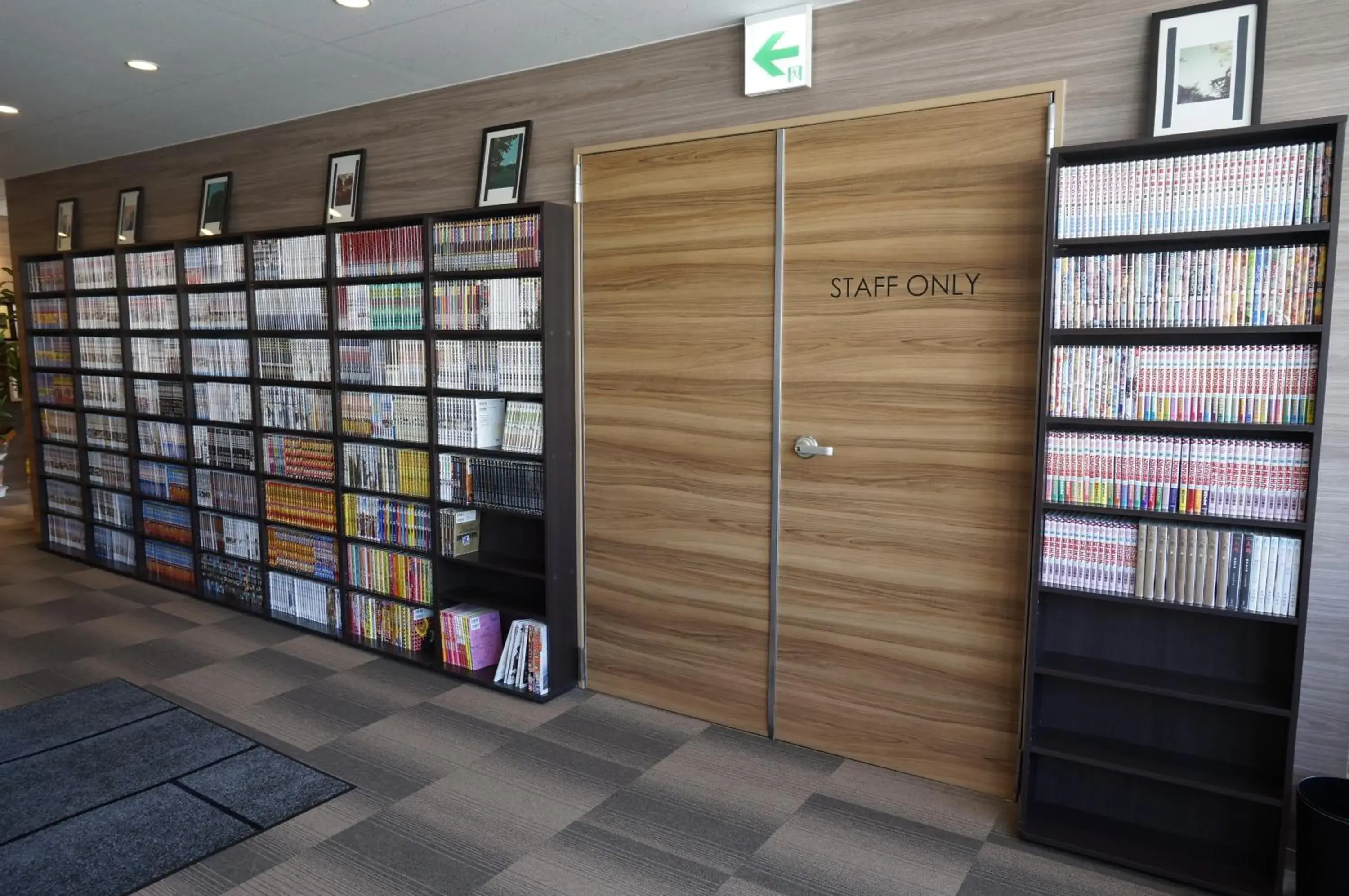 Library in Tabist Hotel Smart Sleeps Oita Station