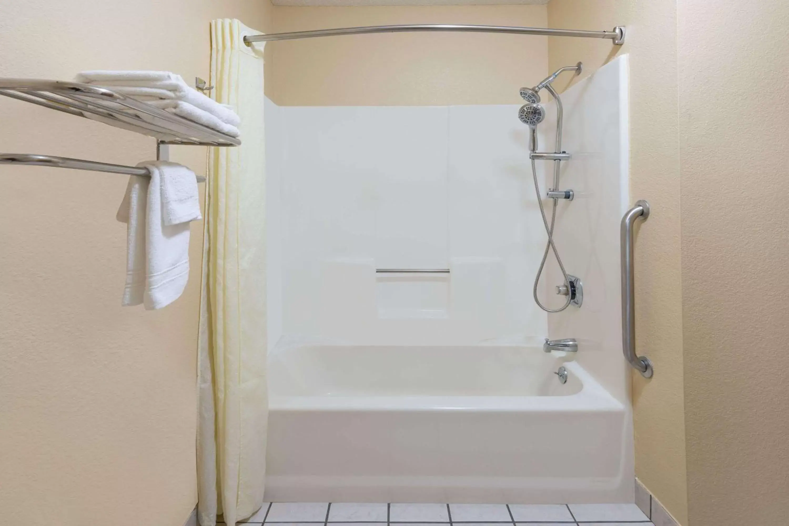 Shower, Bathroom in Super 8 by Wyndham Charleston MO